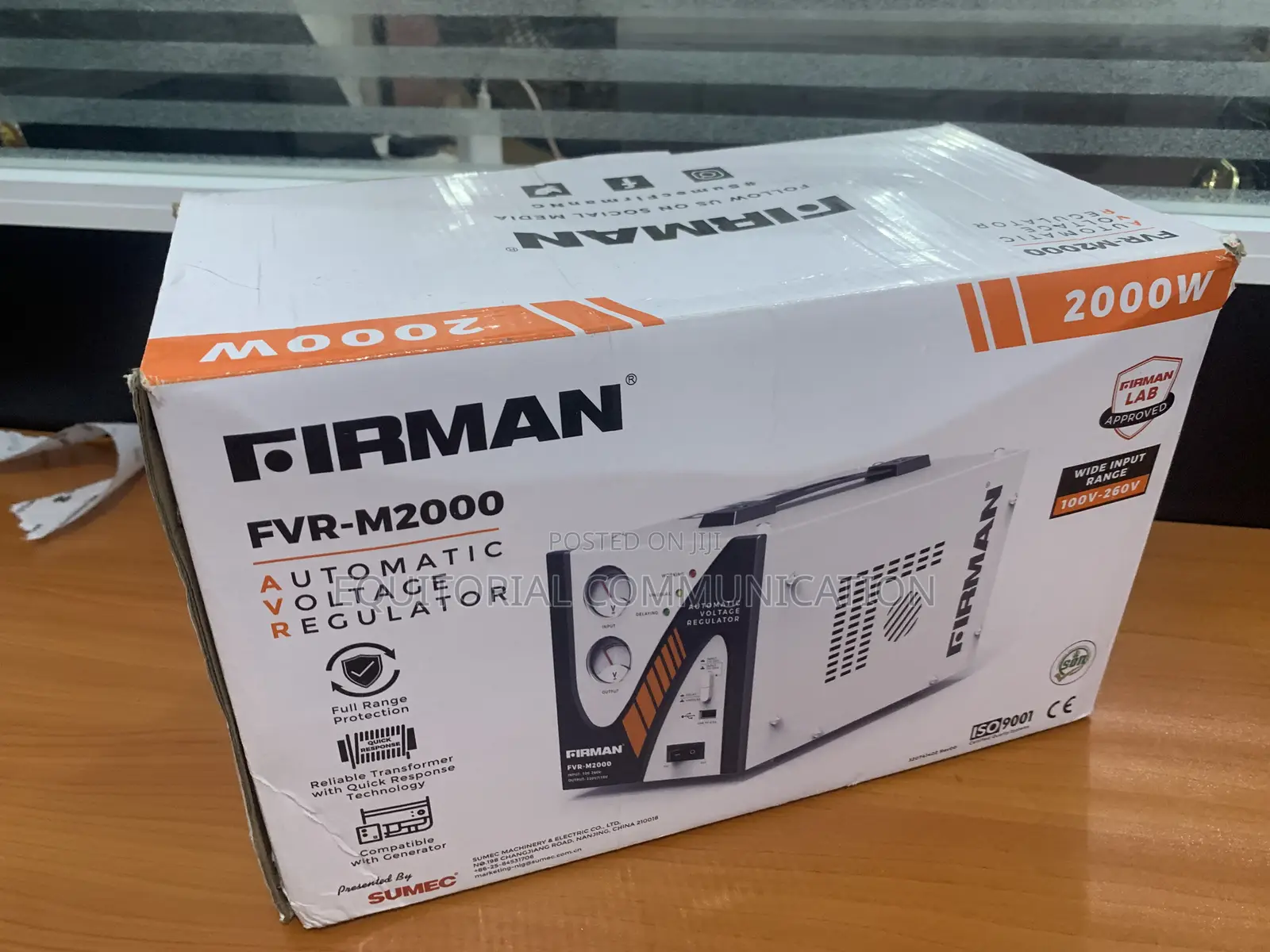 Firman Avr 2000w With Overload and Surge Protection