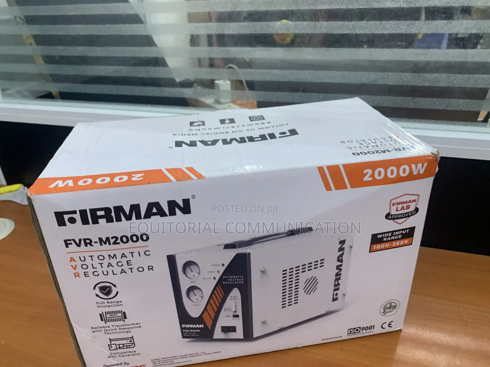 Firman 2kva Avr for Office Electronics