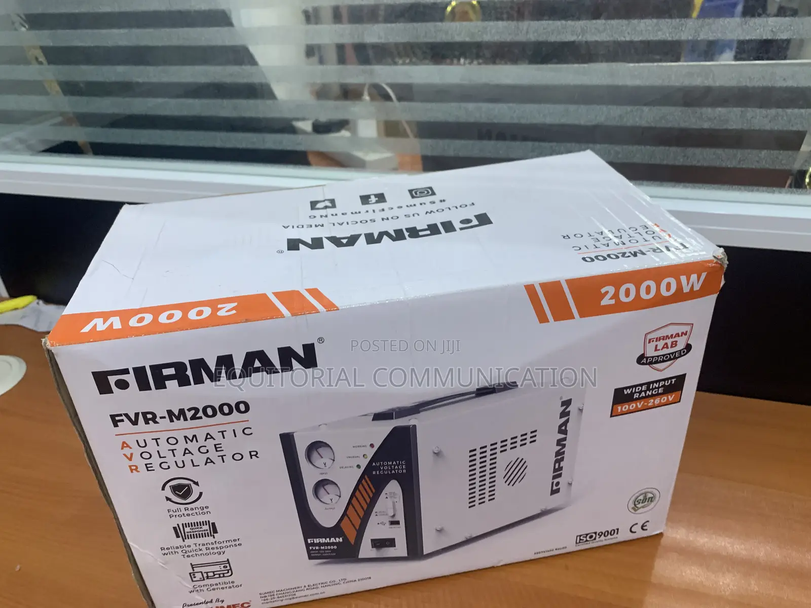 Firman 2000w Floor Avr for Tvs, Home Theaters Printers
