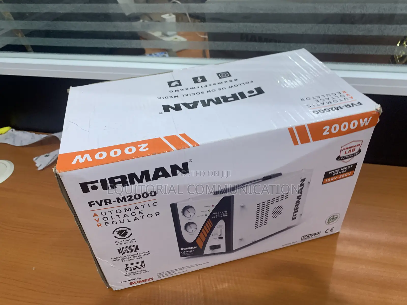 Firman 2000w Avr for Fridge, and Power Tools – Floor Model