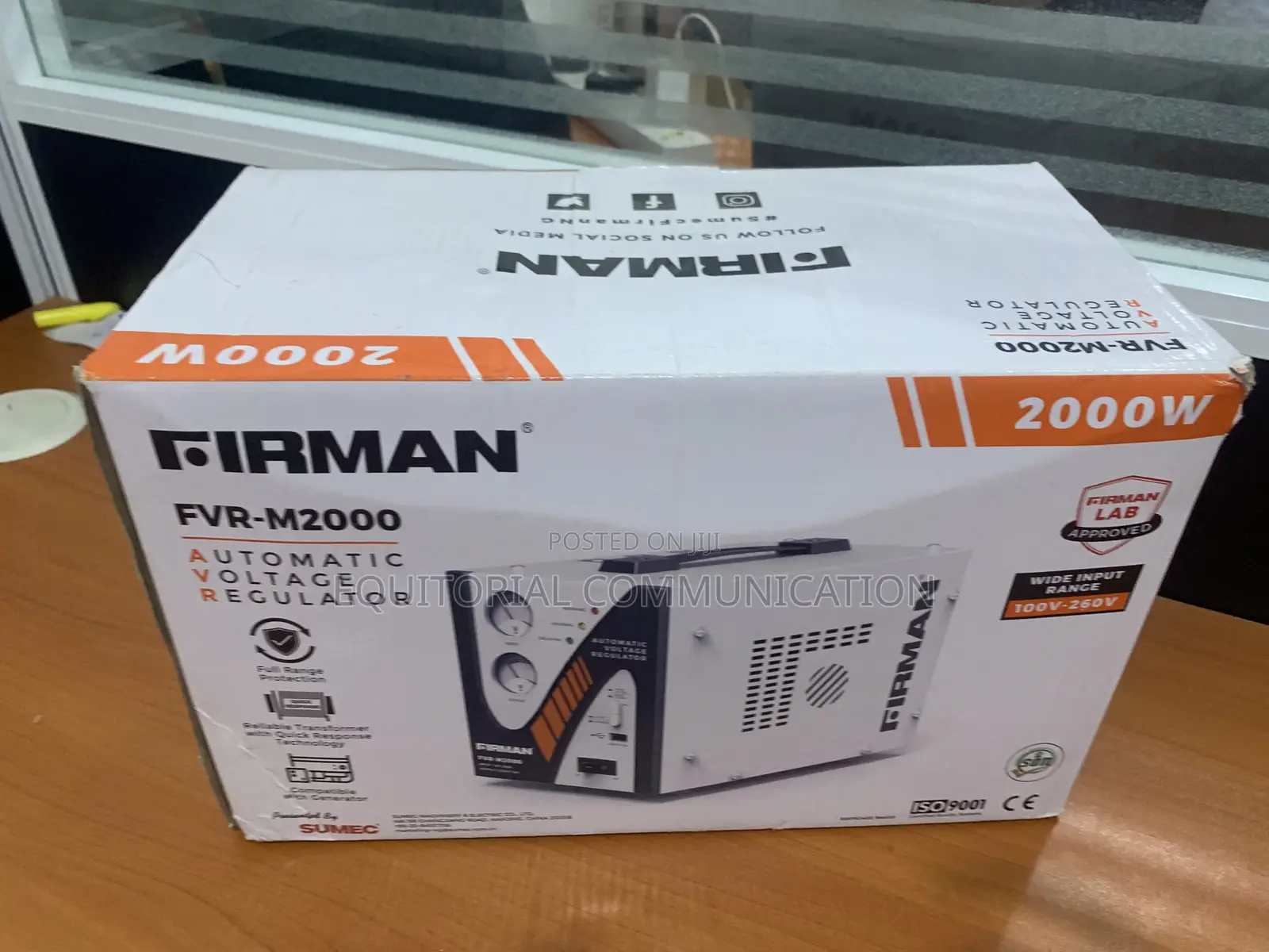 Firman Floor Type 2000w Avr – Wide Voltage Coverage