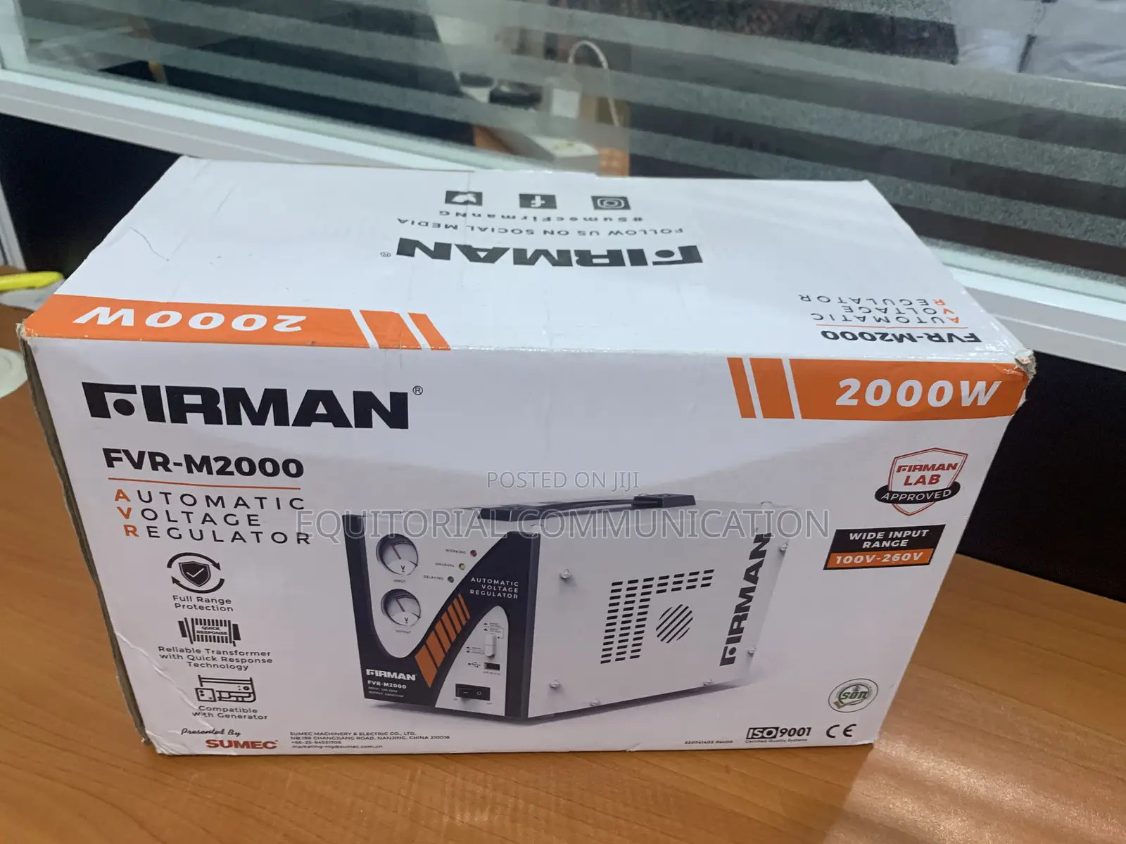 Smart Avr Solution – Firman 2000w Floor Model