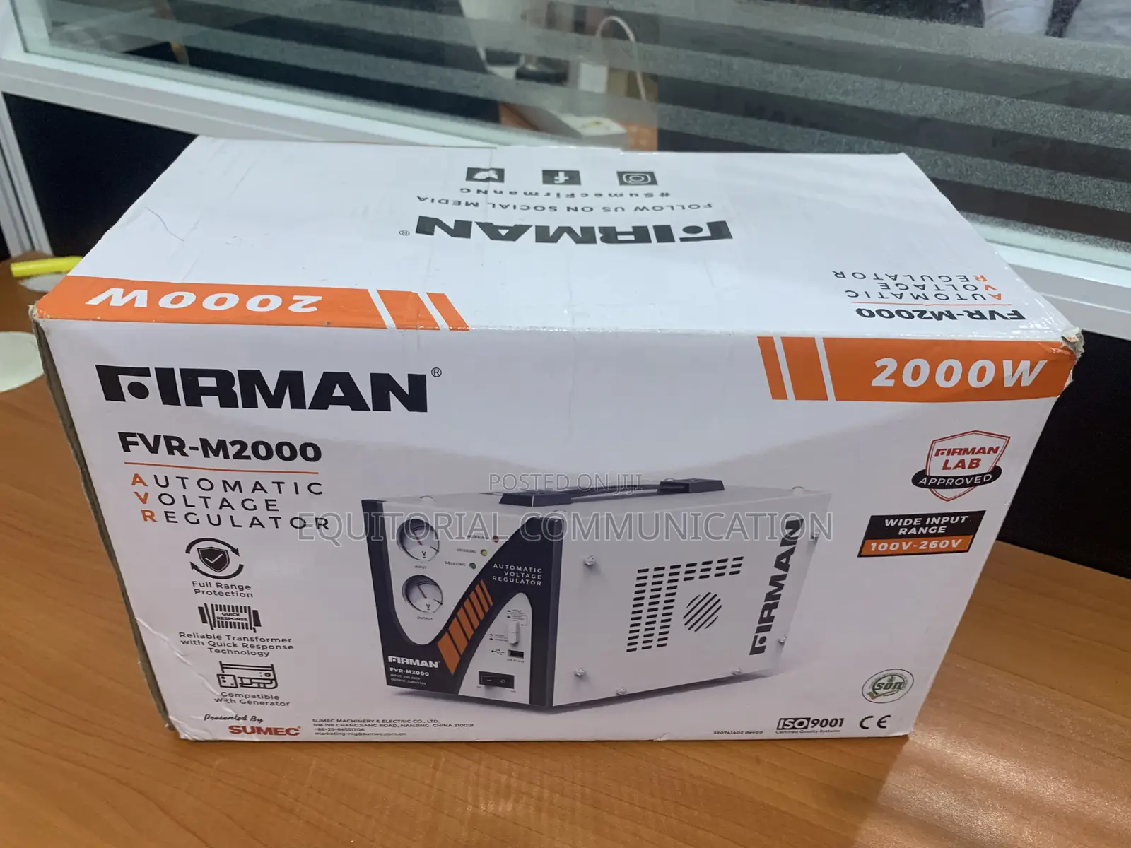 Smart Avr Solution – Firman 2000w Floor Model