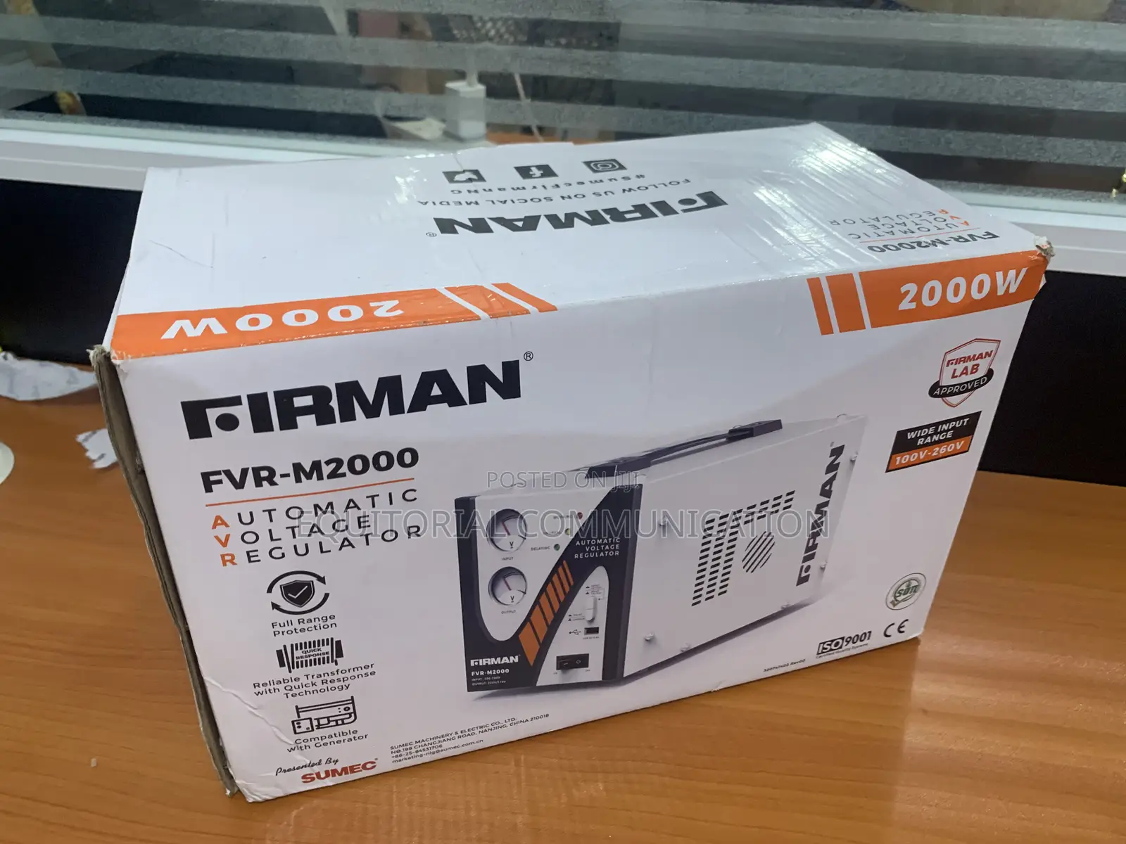 Firman Floor Stabilizer for Safe, Clean Voltage