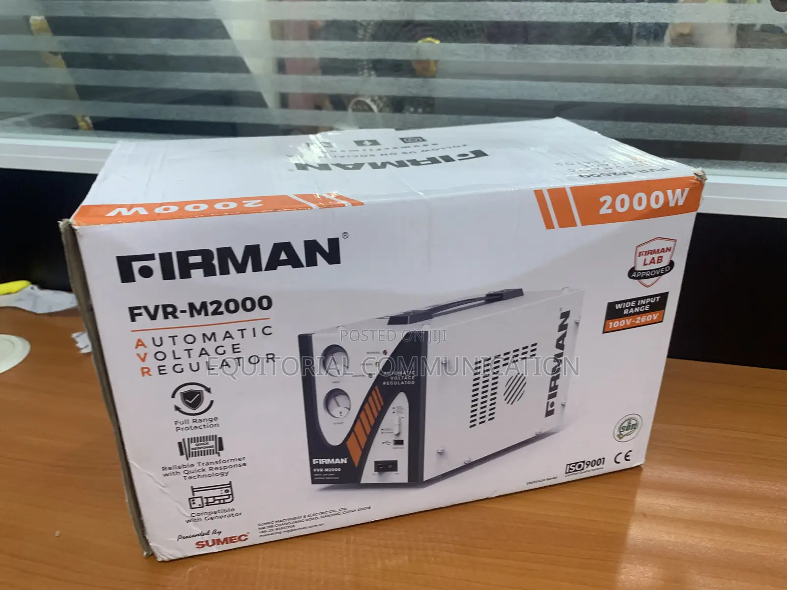 Firman 2000w Avr With Delay Start for Compressor Safety