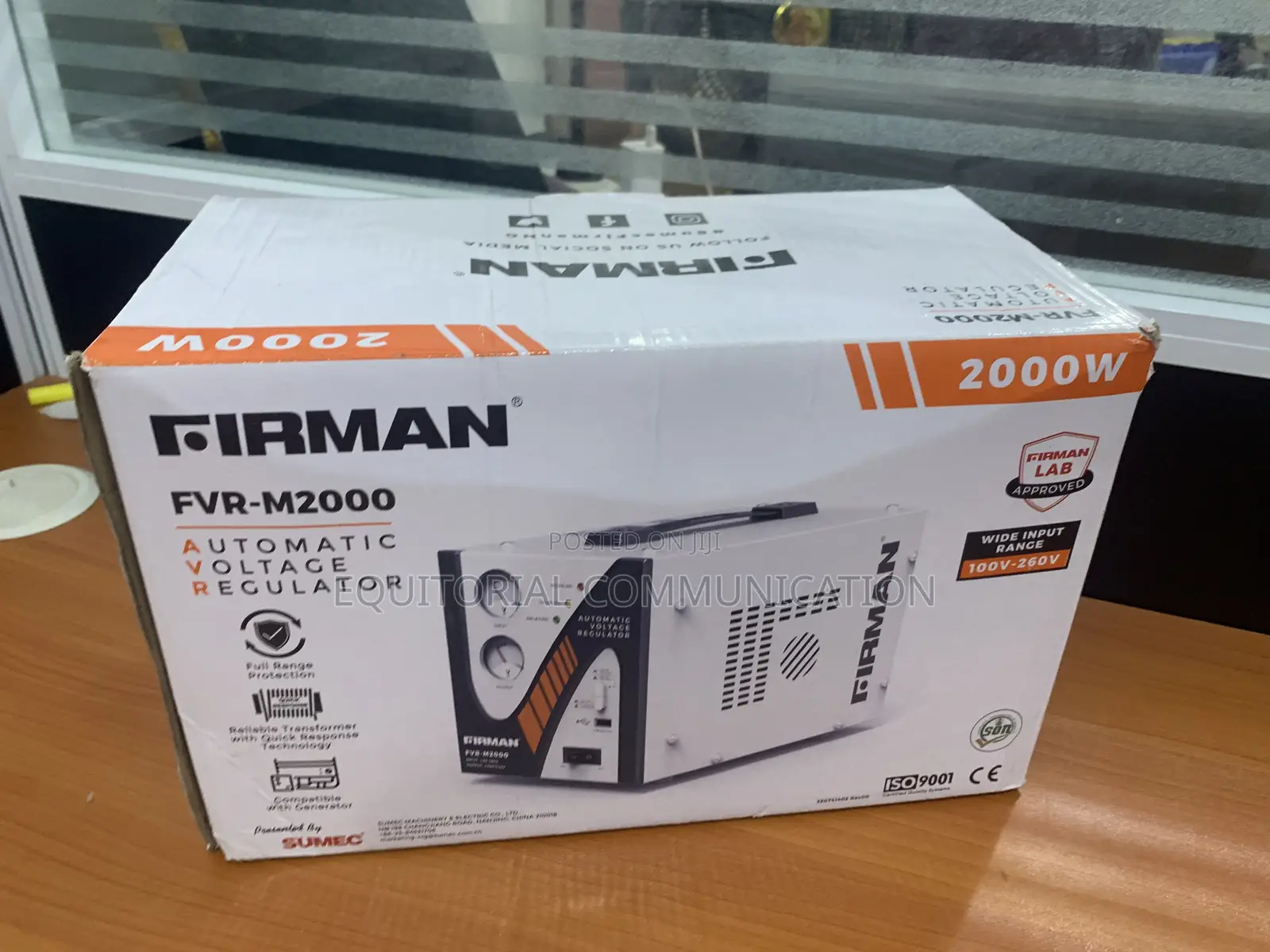 Firman 2000w Avr With in-Built Safety Mechanisms