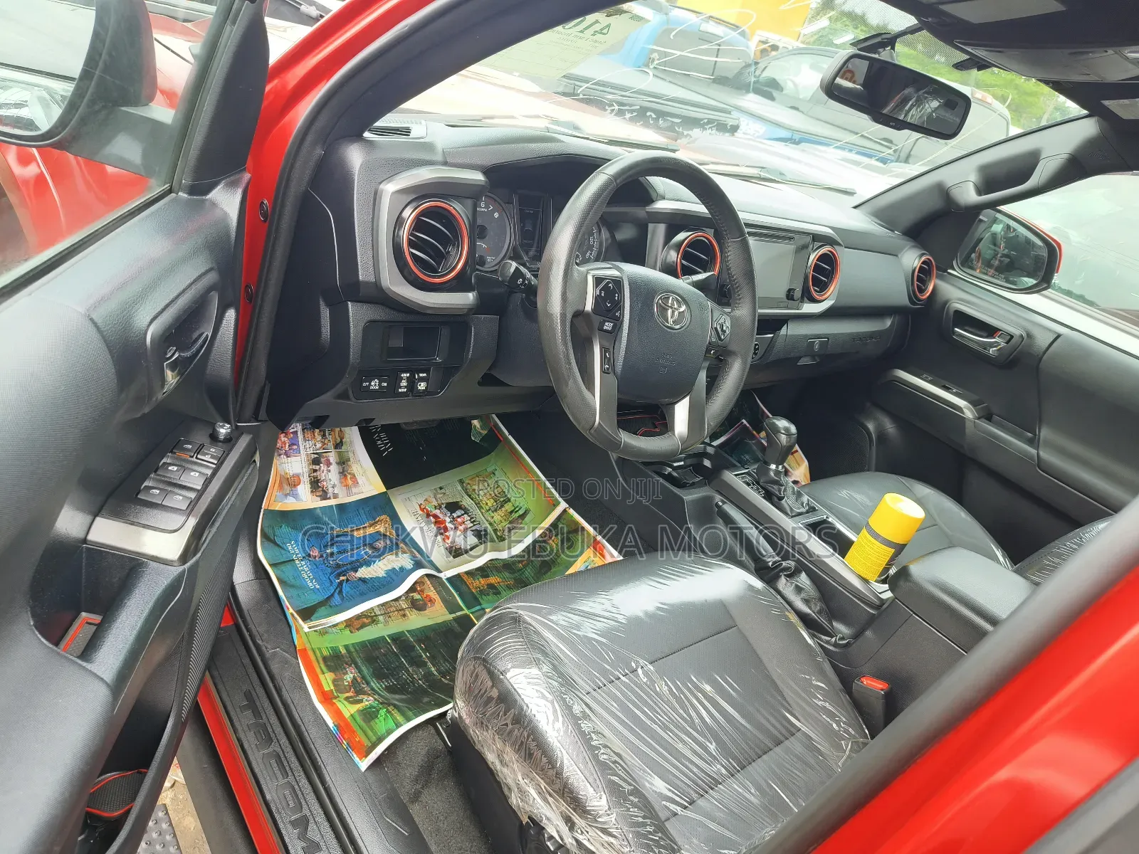 Toyota Tacoma Limited 2017 Red