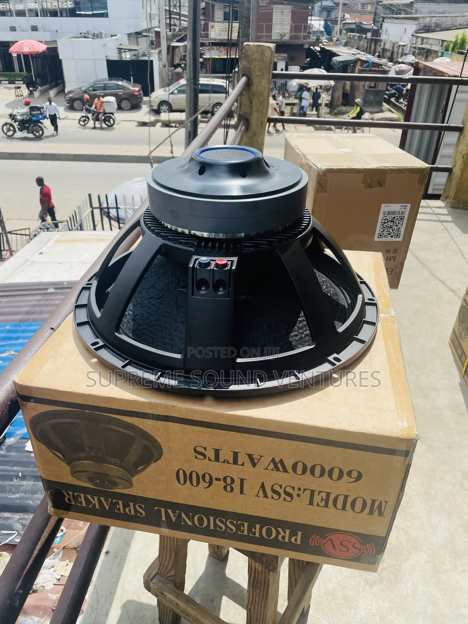 Ssv 18-600 Double Magnet Sub Speaker