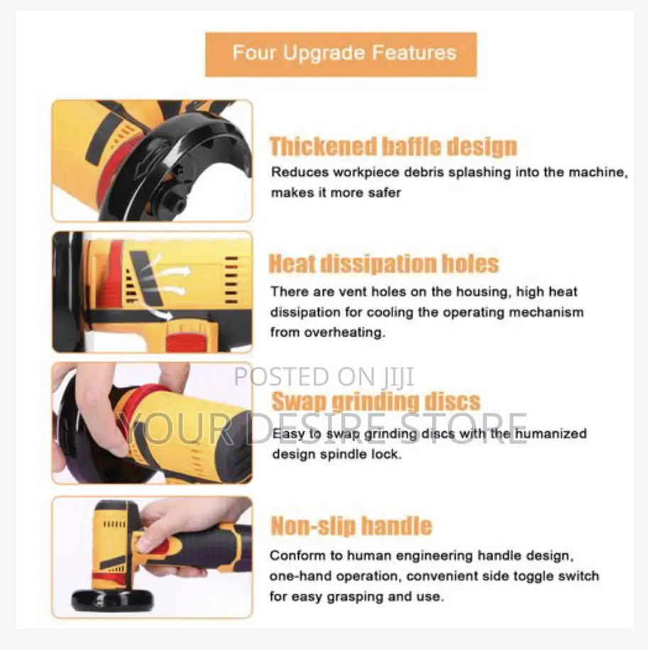 12v 19500rpm Electric Grinding Tool Handheld Cutter