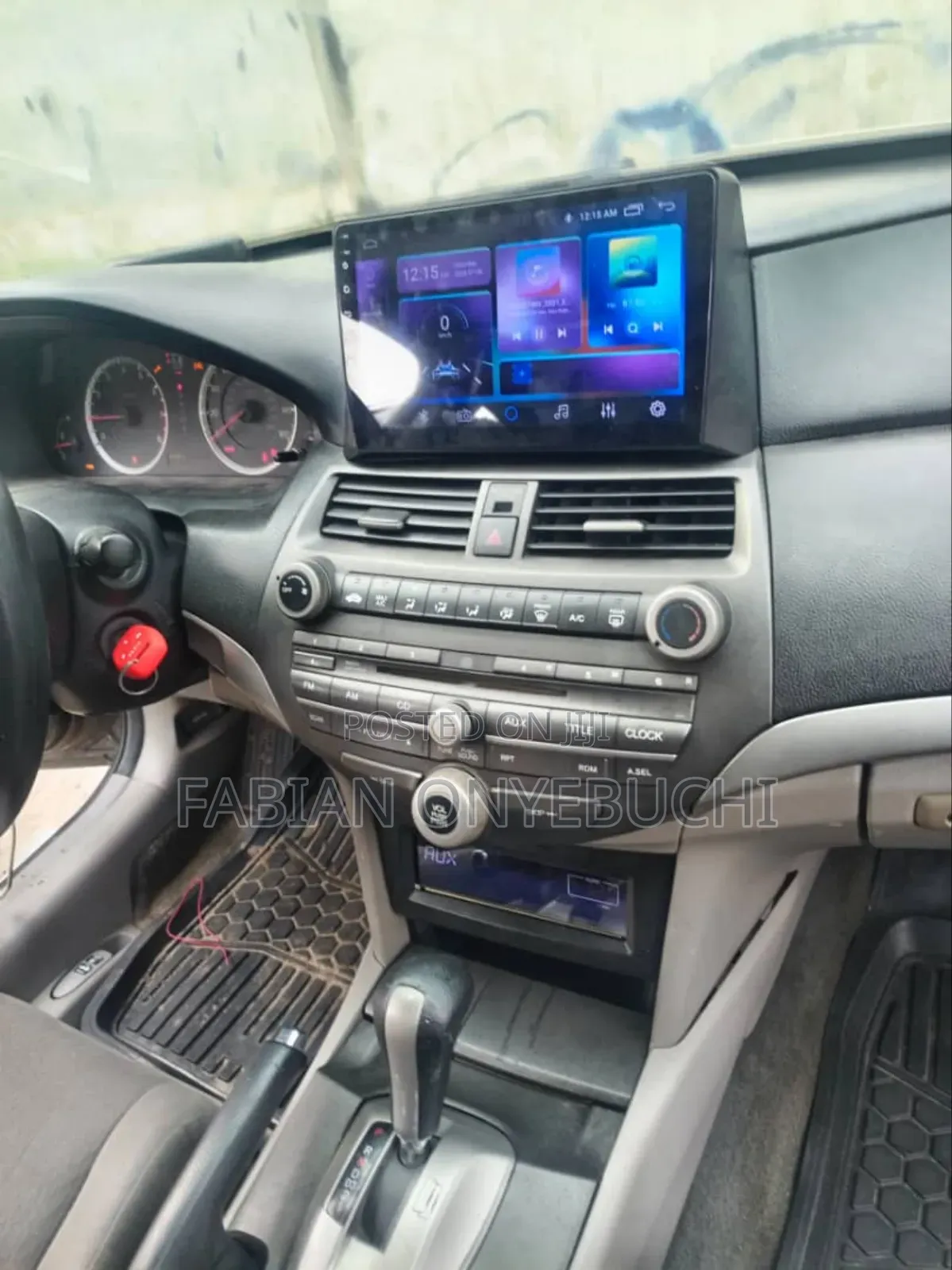 Honda Accord Crosstour Android Player+Reverse Camara