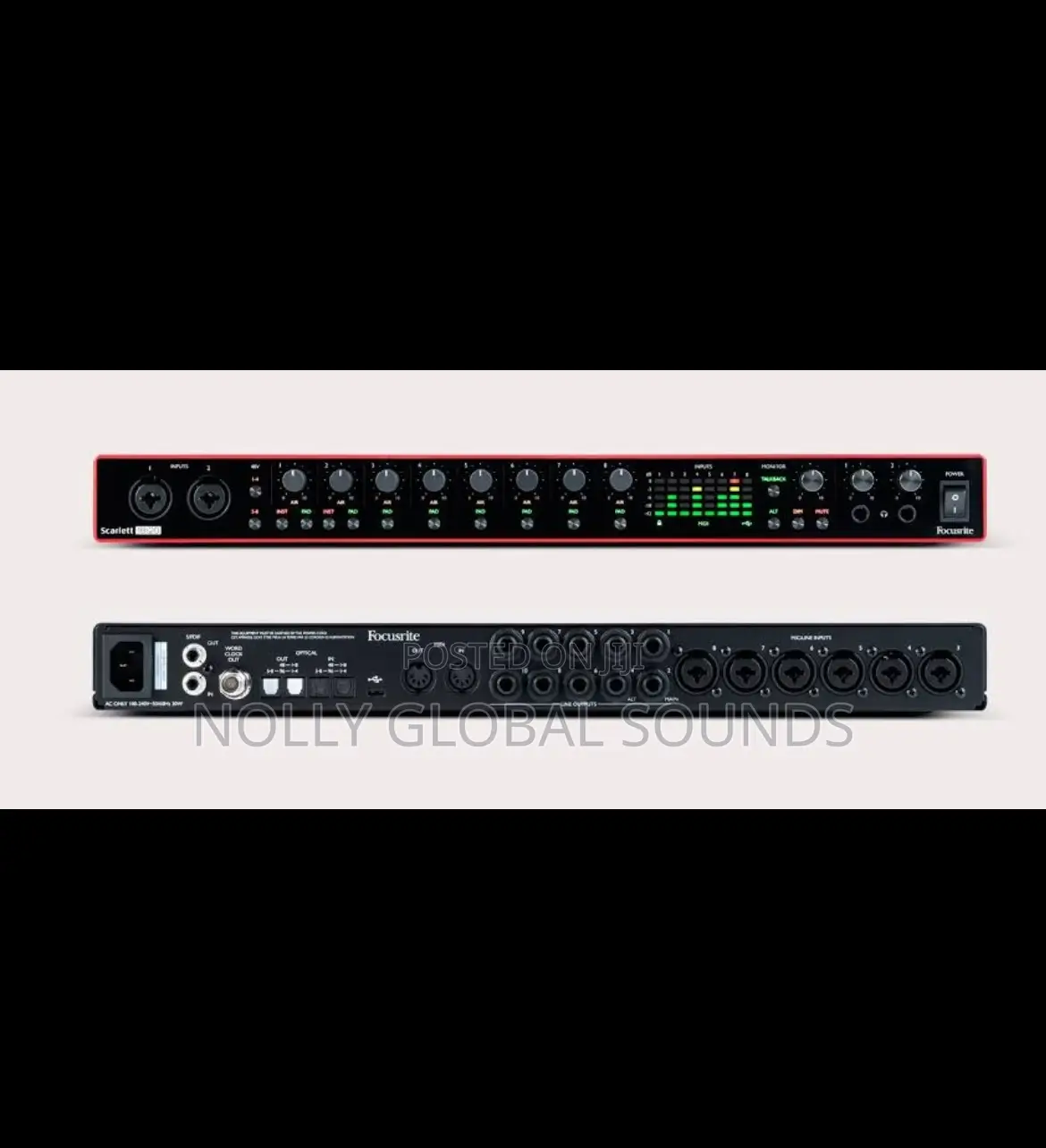 Focusrite Scarlett 18i20 3rd Gen Usb Audio Interface