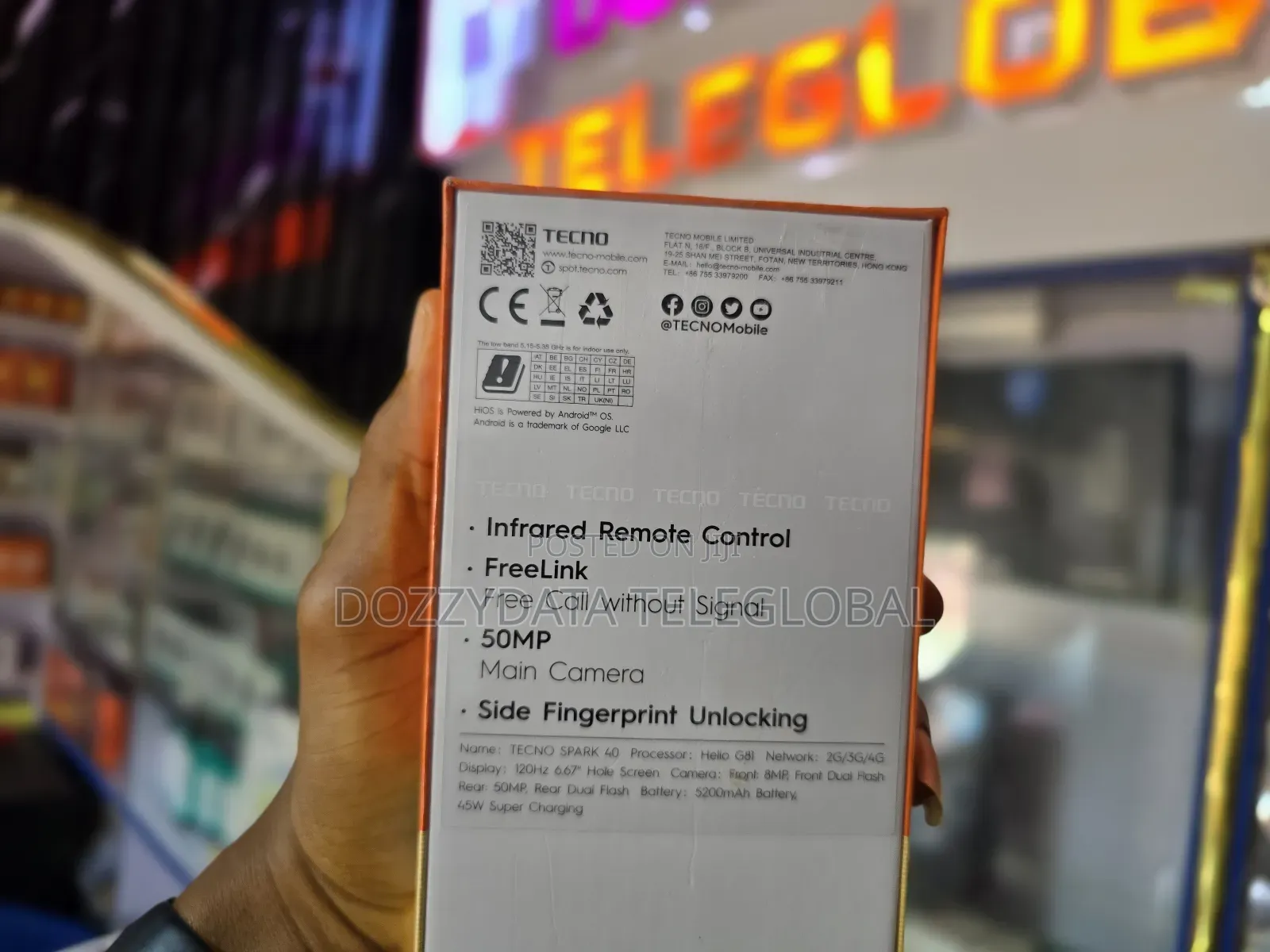 New Tecno Spark 40 128 GB