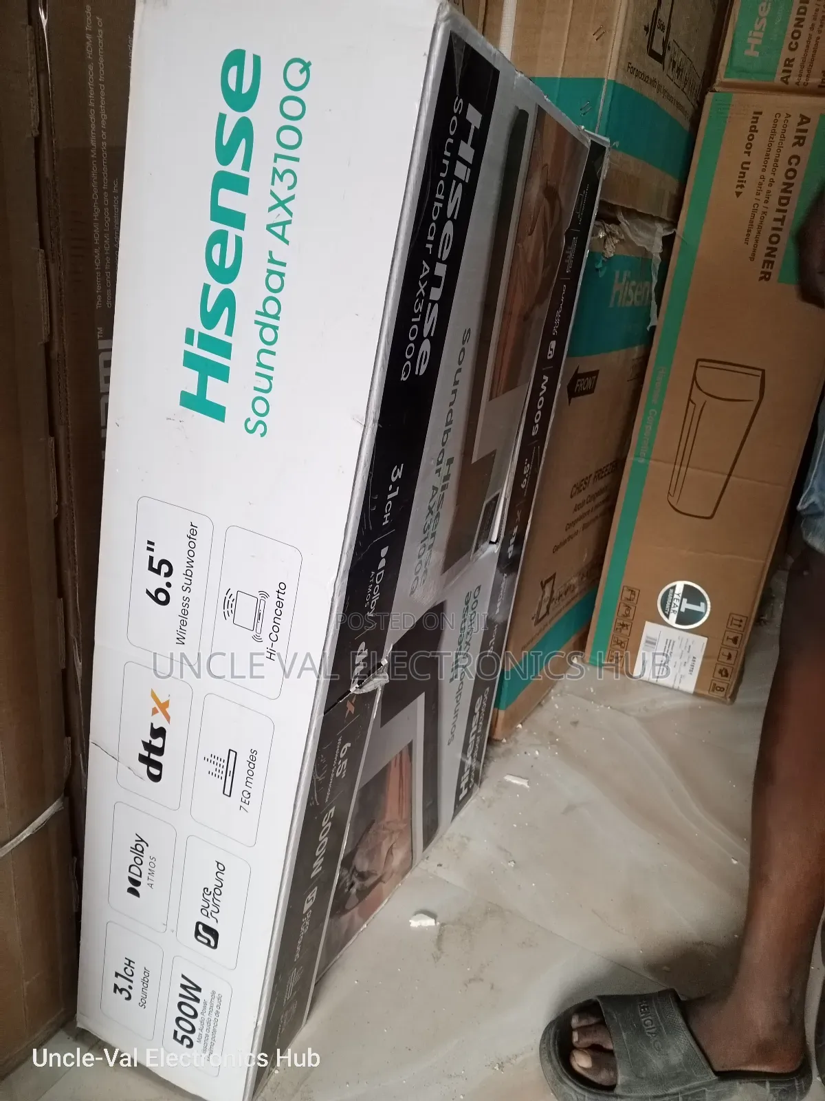 Hisense 500w Soundbar (Ax3100q)
