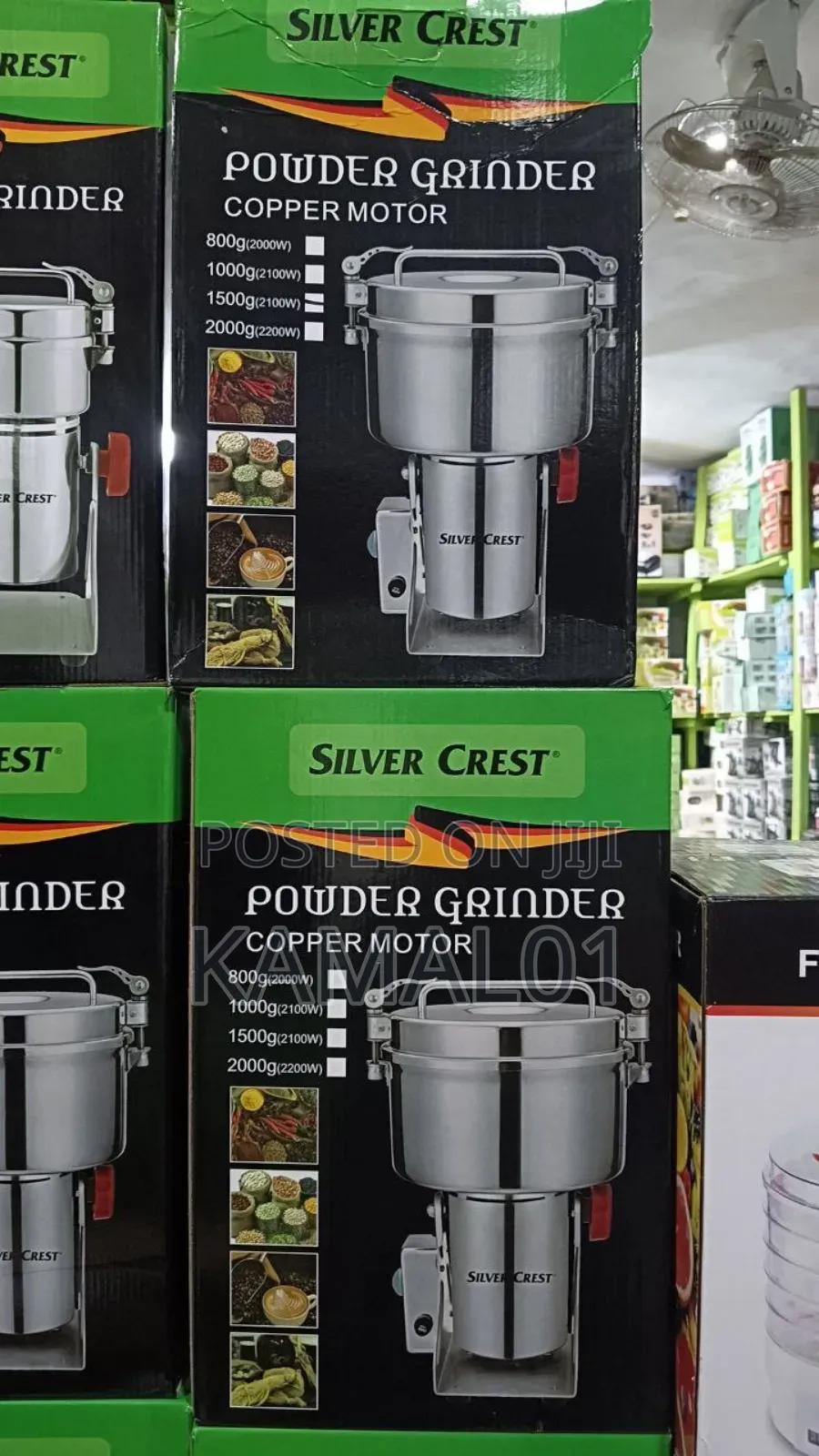 Silver Crest Power Grinder 2000 Grams
