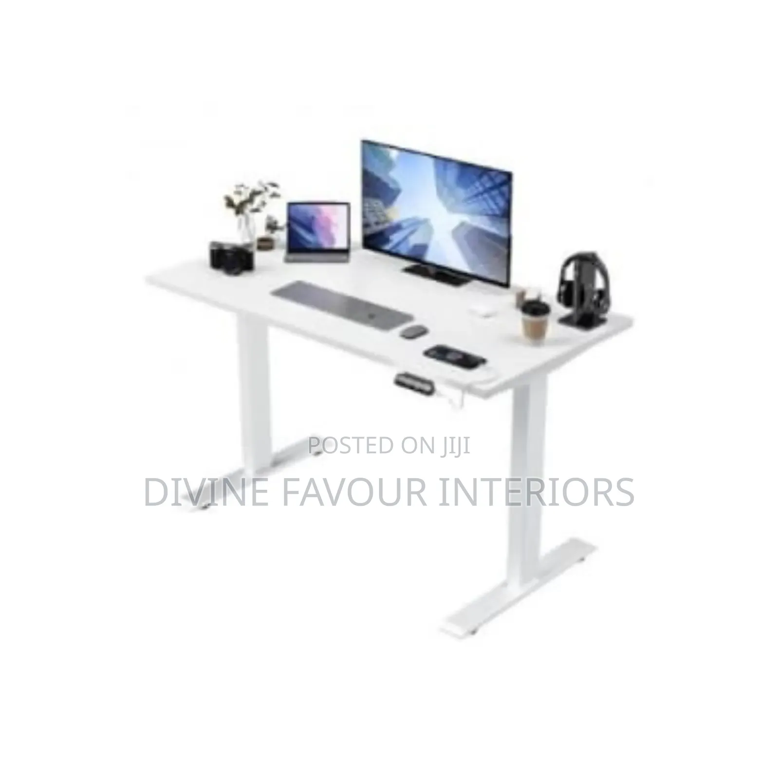 Electric Adjustable Computer Desk -1.4m