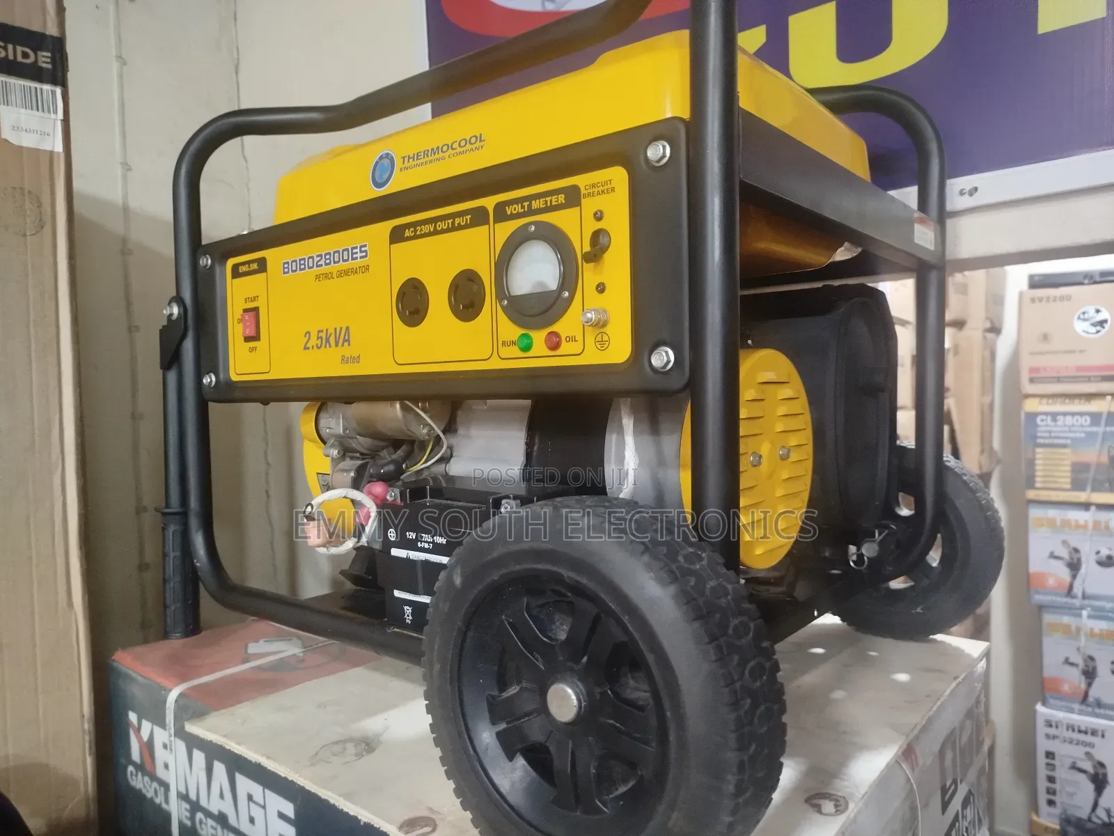 Thermocool Key   Star Petrol Generator