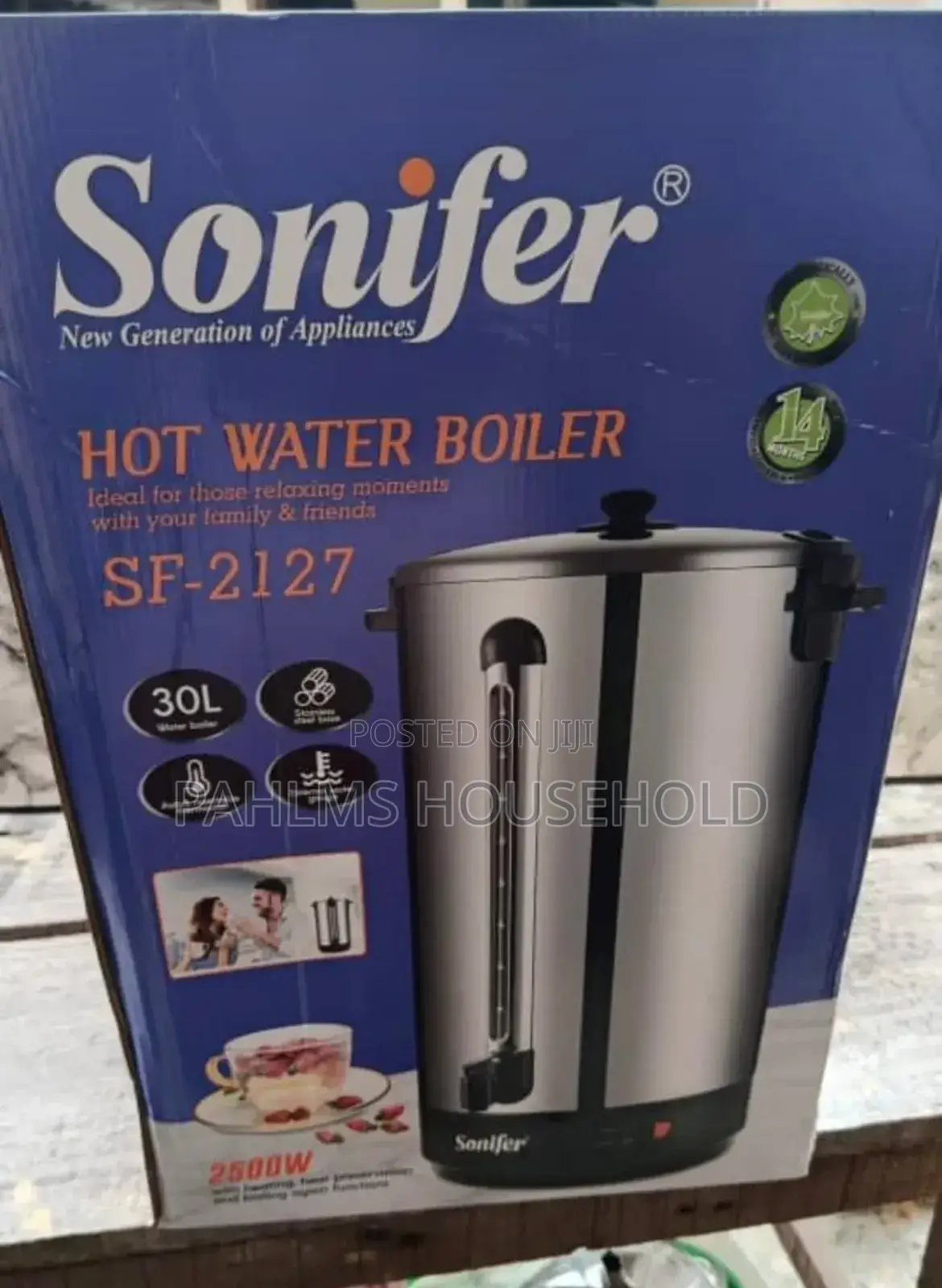 Commercial 30litre Stainless Steel Hot Water Fast Boiler