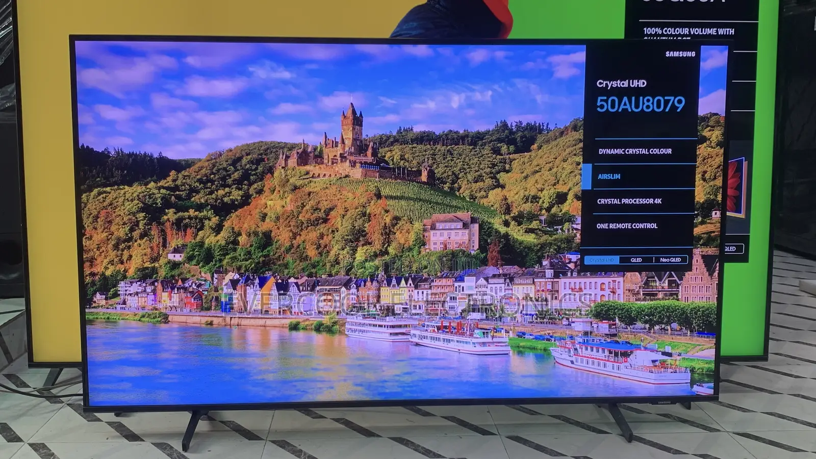 Airslim 50” Samsung Crystal Ultra Hd Smart Tv
