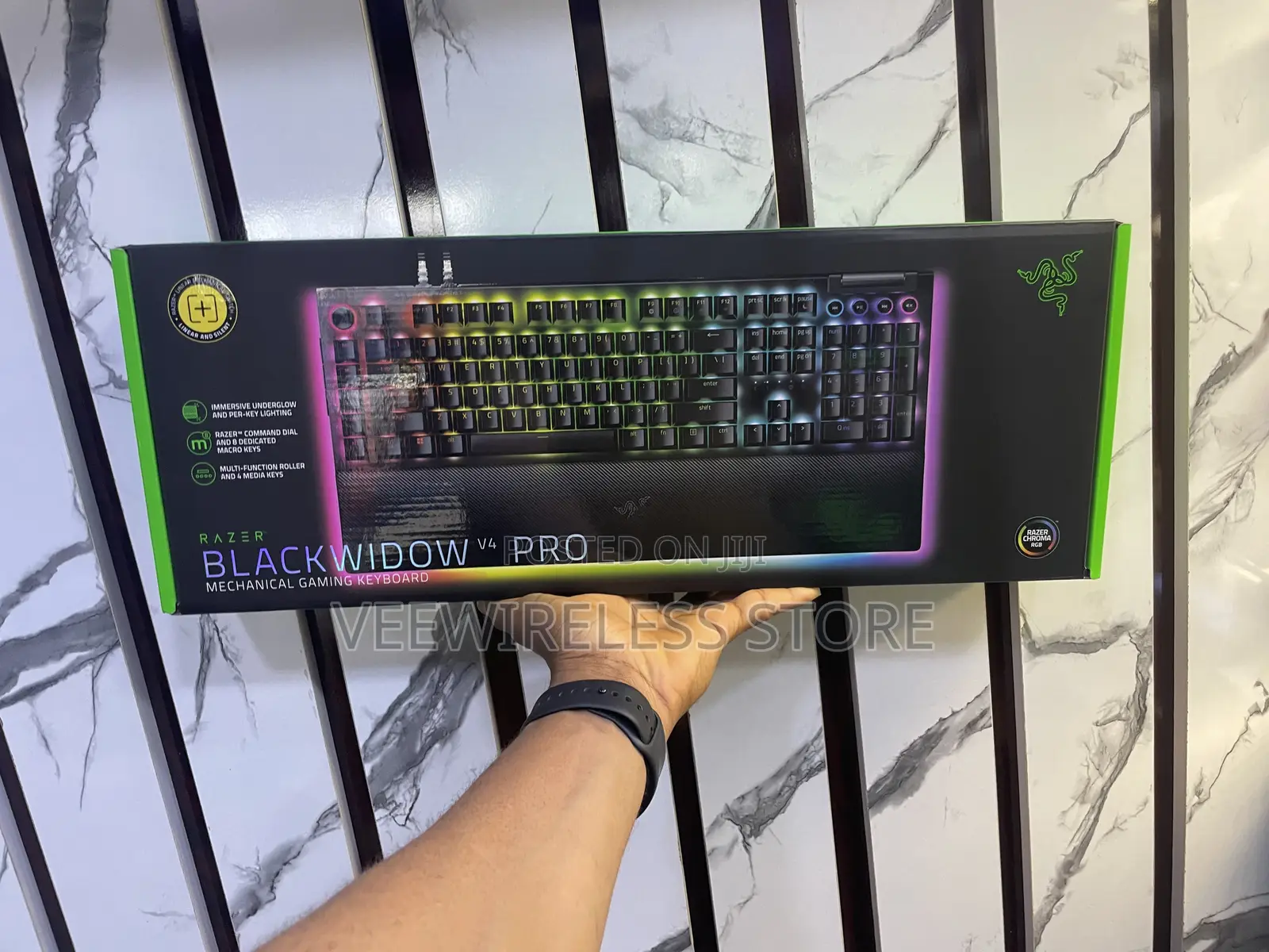 Blackwidow V4 Pro Wired Mechanical Gaming Keyboard