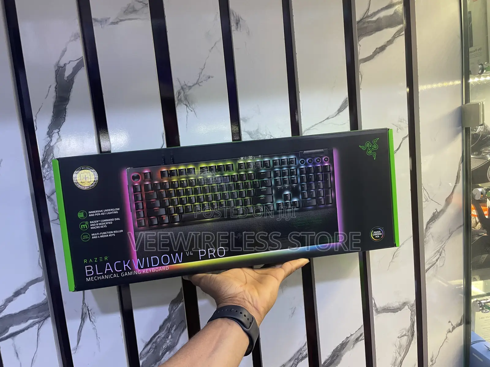 Blackwidow V4 Pro Wired Mechanical Gaming Keyboard