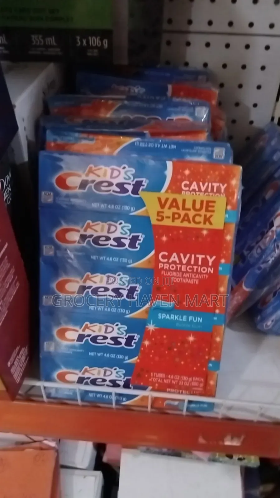 Crest Kid's Cavity Protection Toothpaste 5 In1 130g