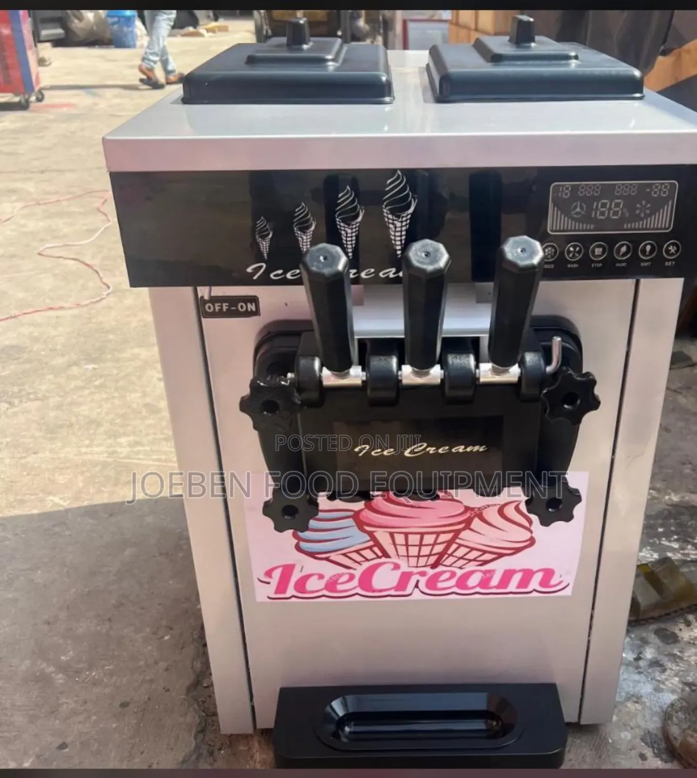 Industrial Ice Cream Machine Table Top