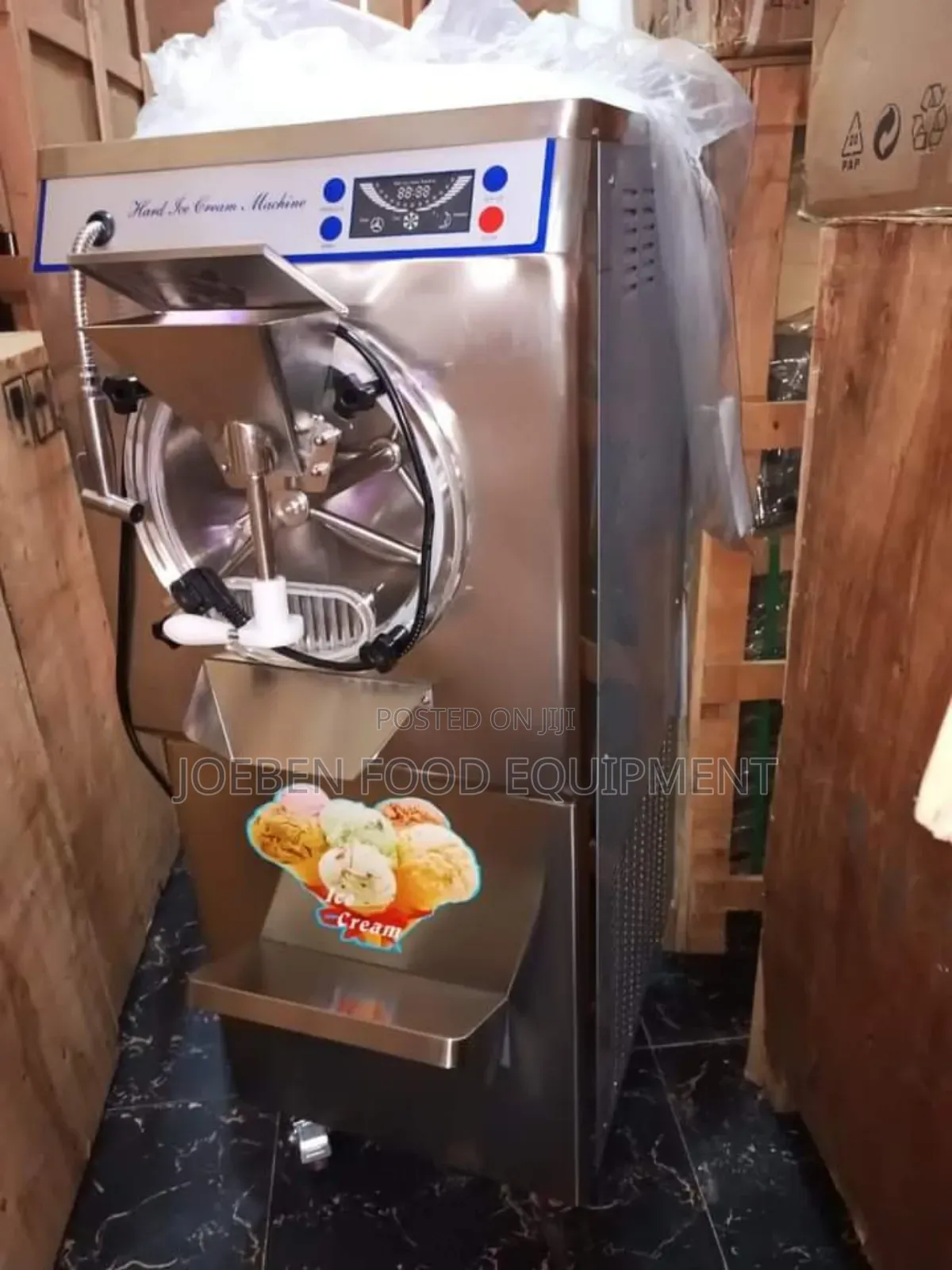 High Capacity Hard Ice Cream Machine