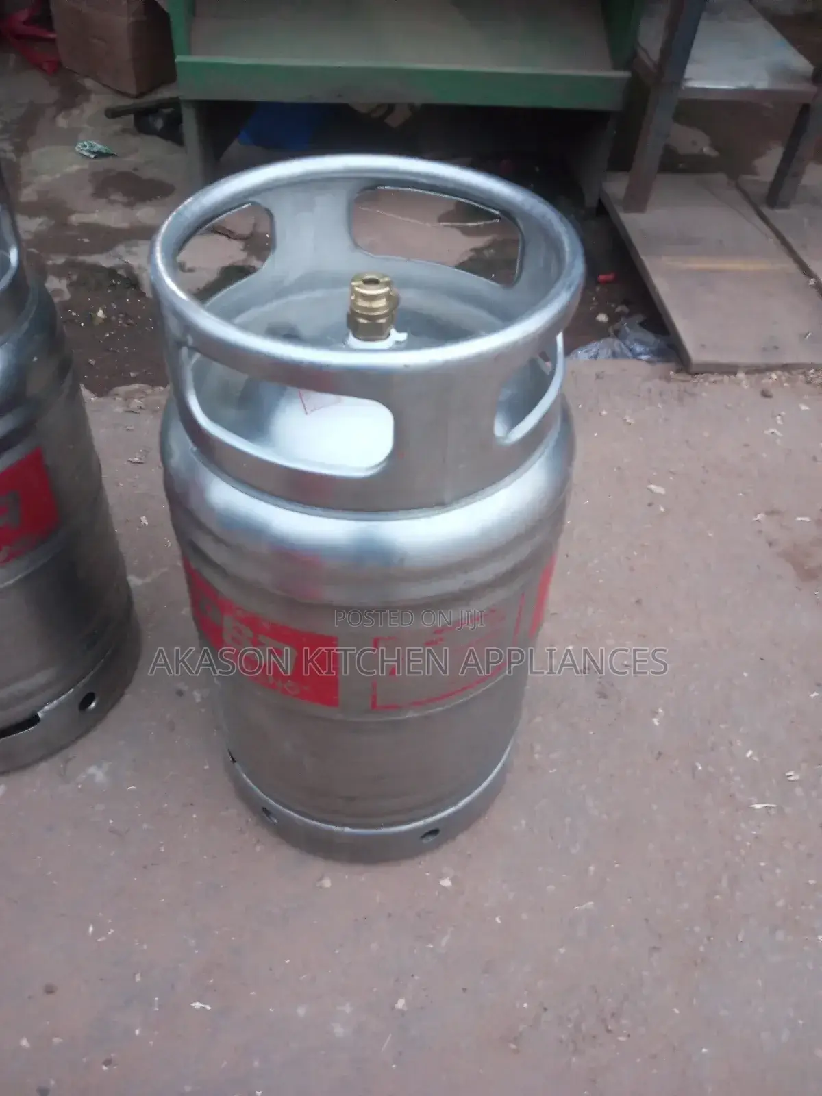 Bure Stainless Steel Cylinder 12kg