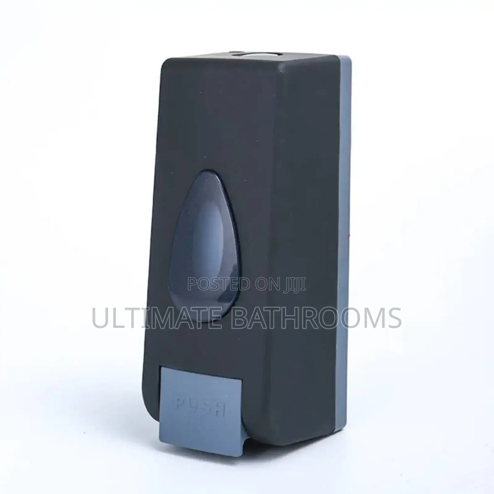 Abs Black Push Soap Dispenser