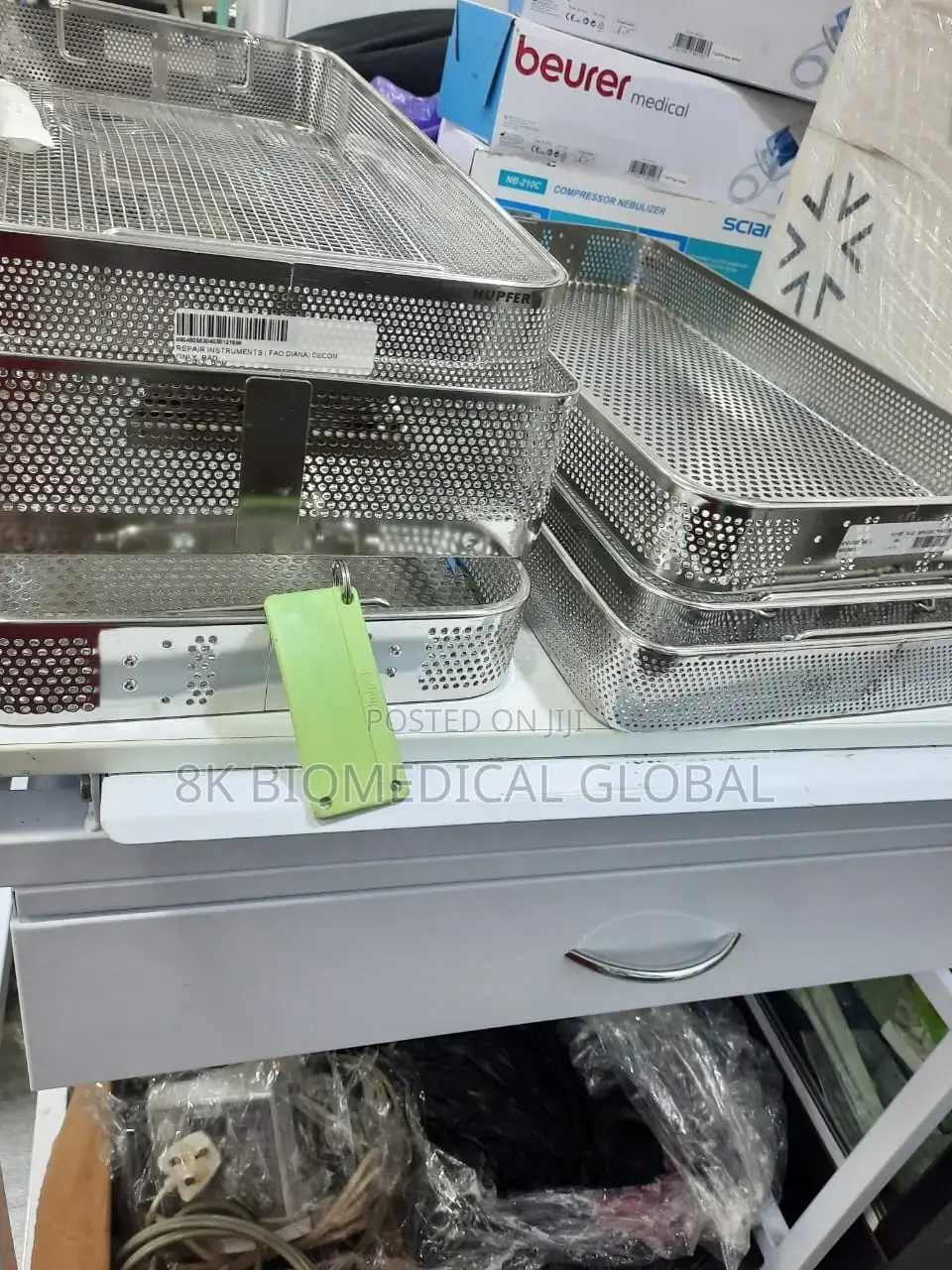 Medstor Sterile Services Instrument Baskets Made In England