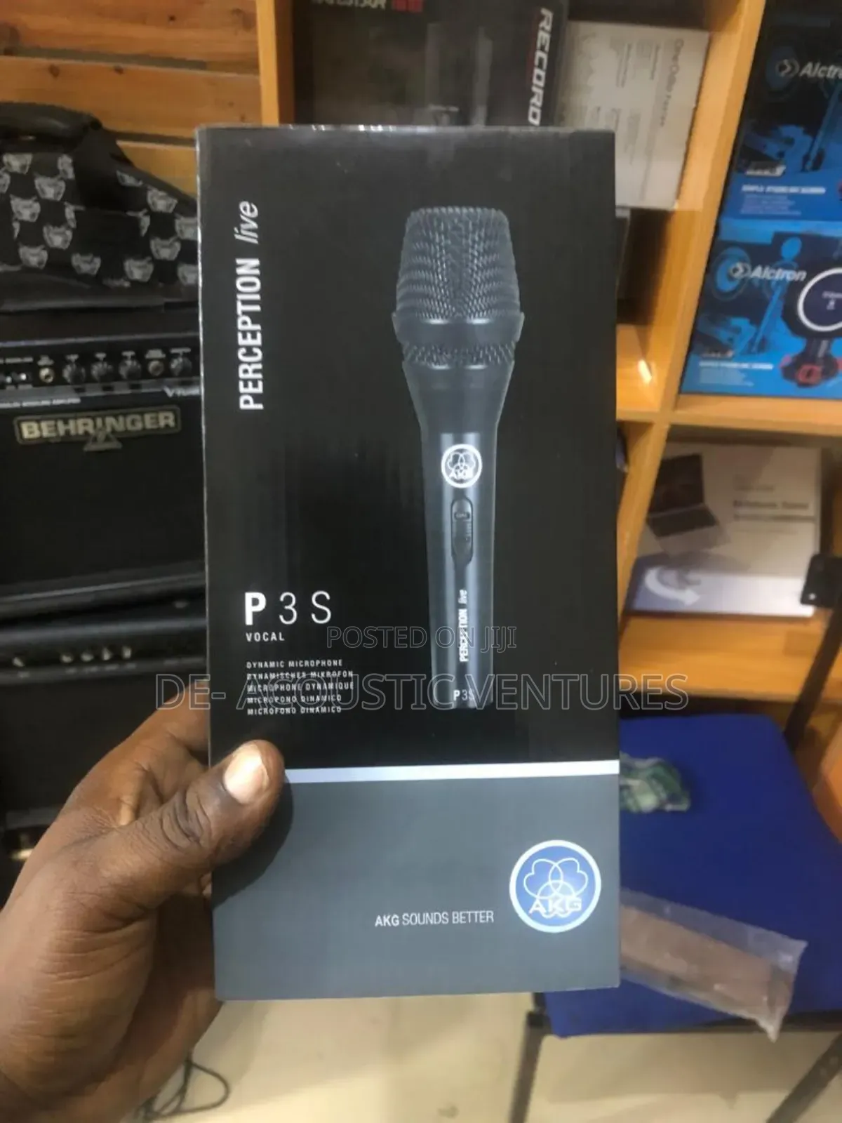 Akg P3s Brand New Wired Microphone