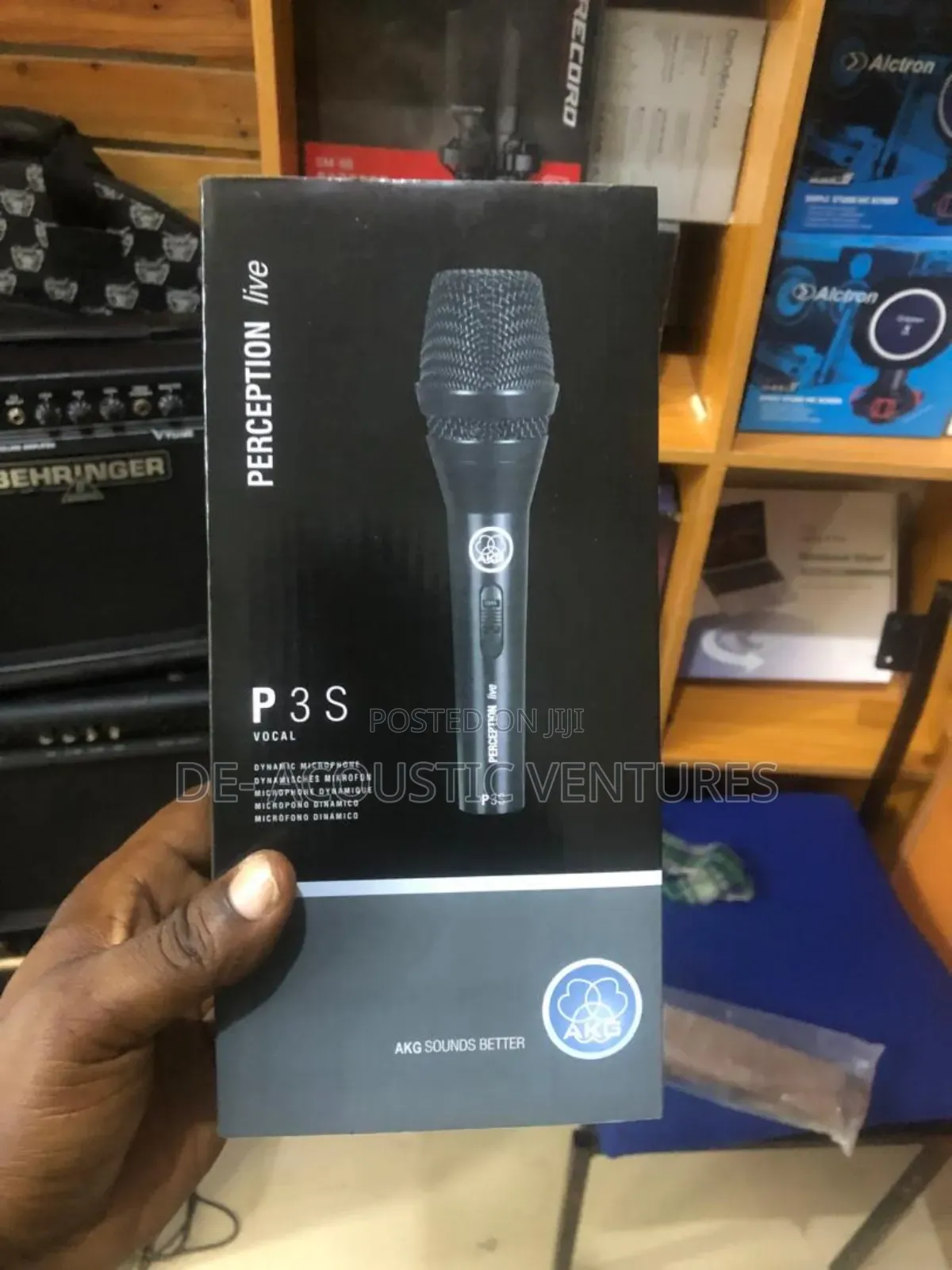 Akg P3s Brand New Wired Microphone