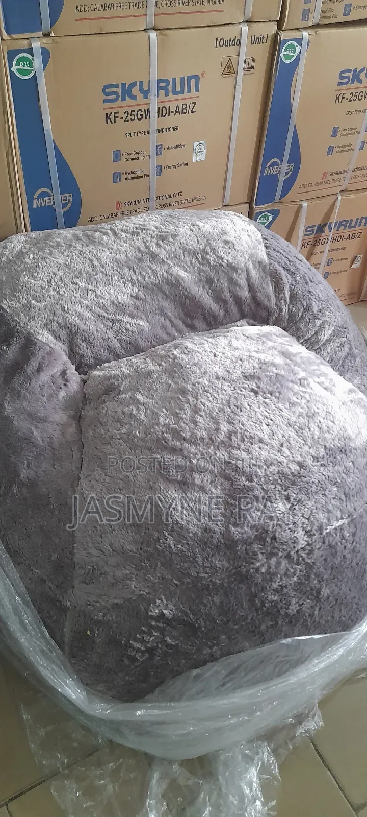 Grey 4.5ft Comfy Bean Bag