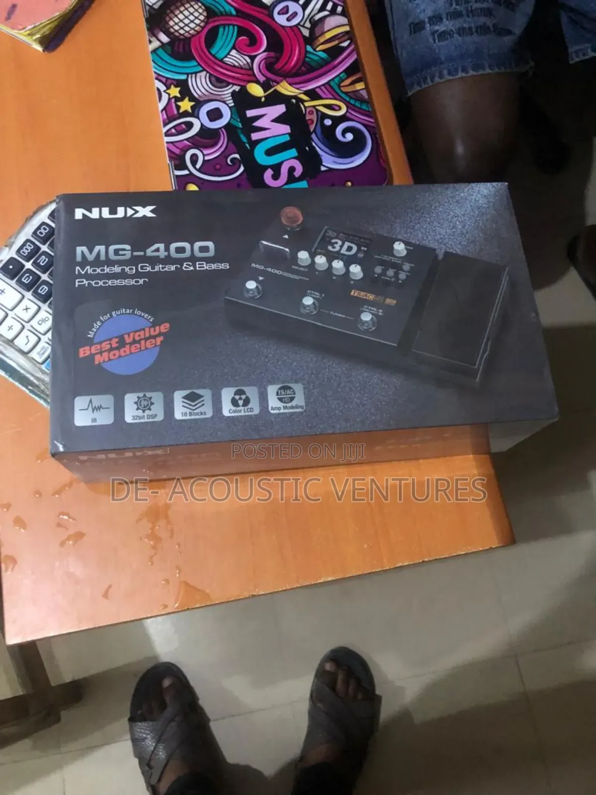 Nux Mg 400 Brand New Guitar Effect