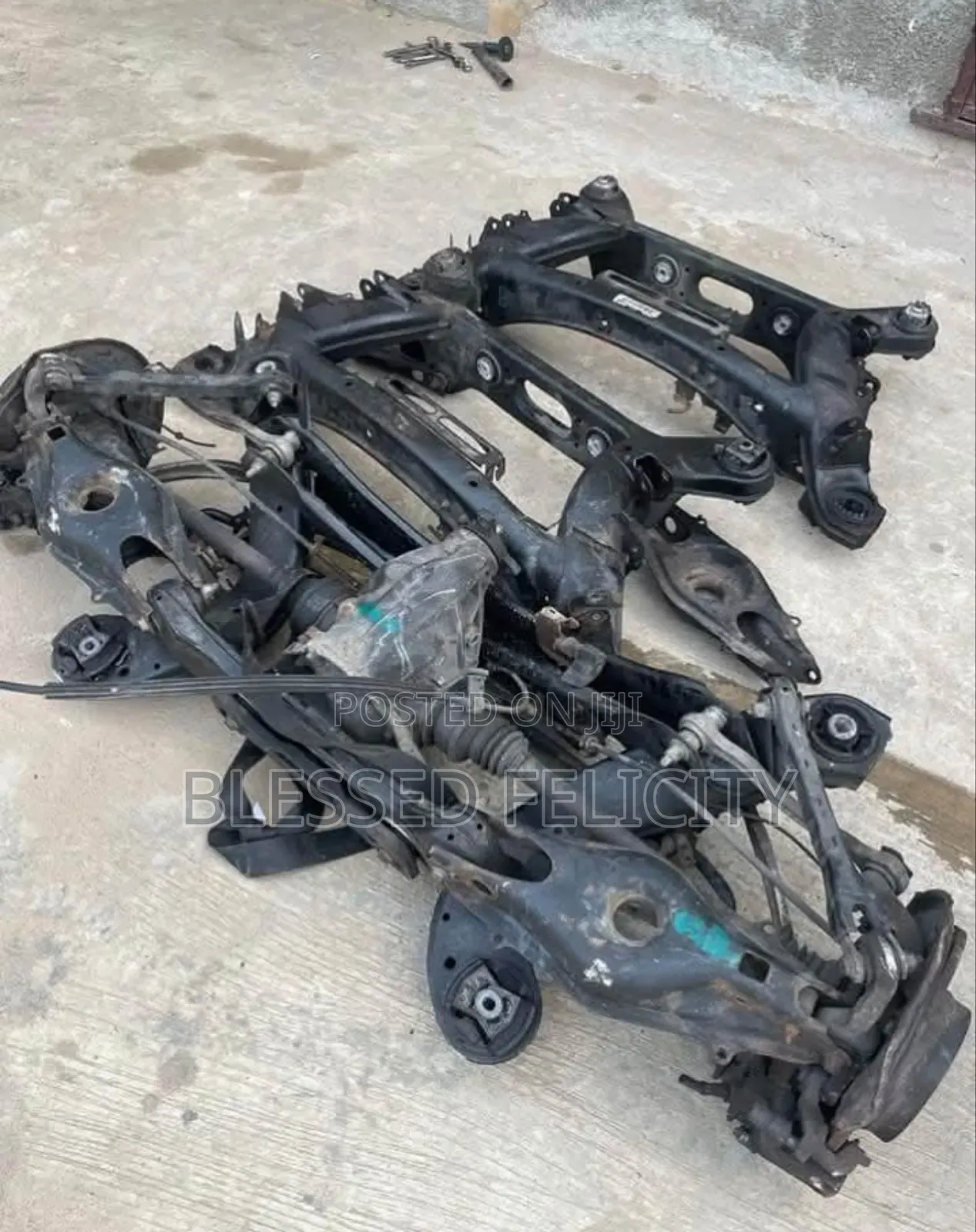 Complete Back Axle W204