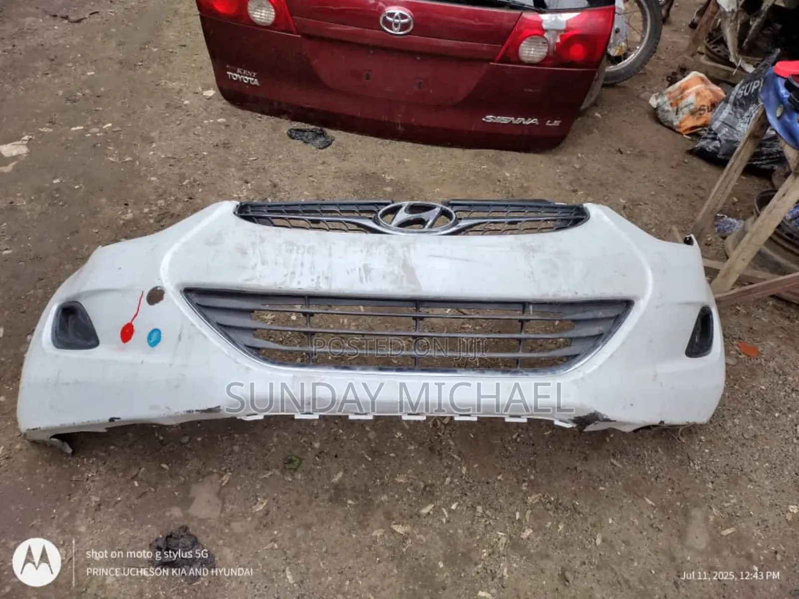 Complete Front Bumper Hyundai Elantra 2012
