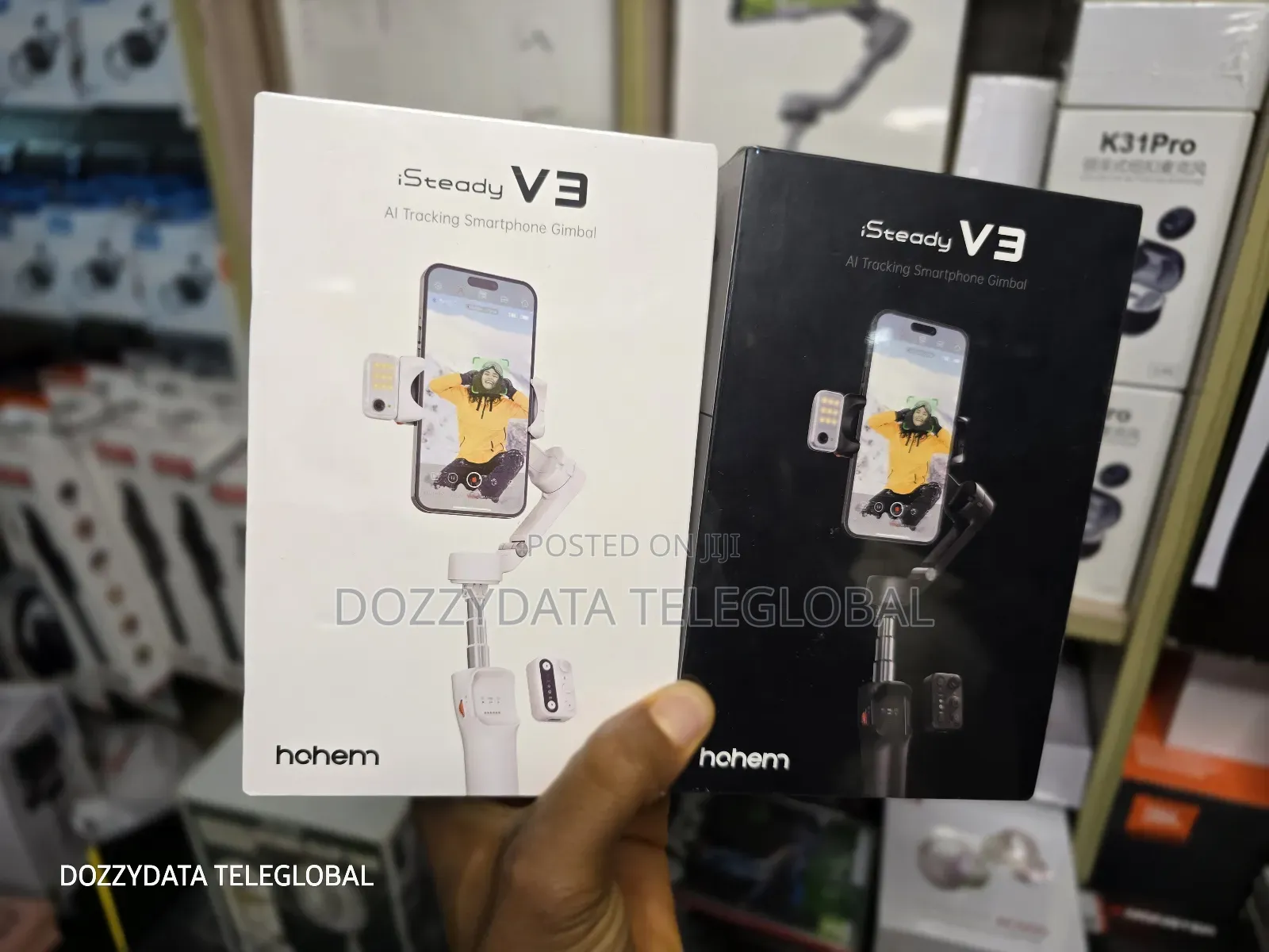 Hohem Isteady V3 Al Smartphone Gimbal (Black)