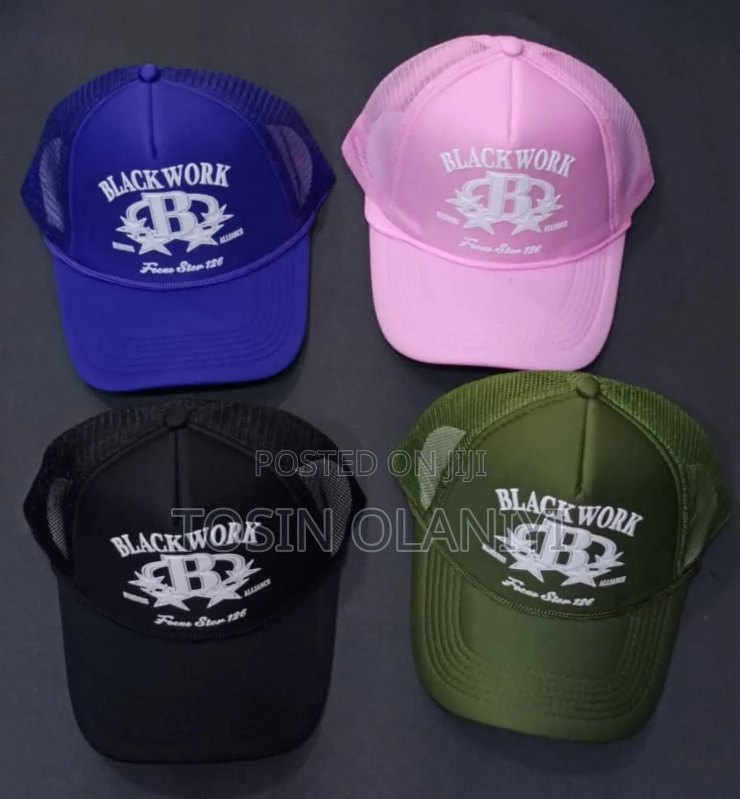 Quality Designer Mesh Face Caps