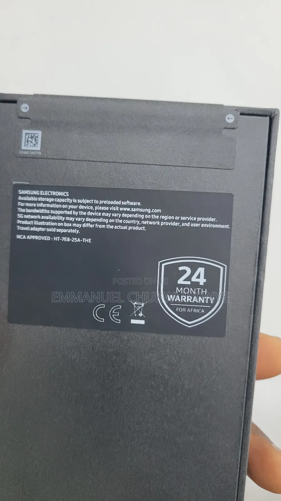 New Samsung Galaxy S25 Ultra 256 GB