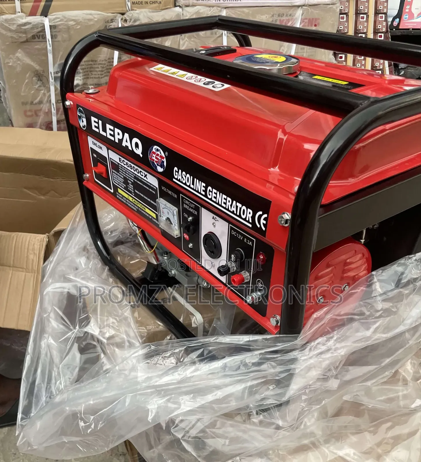 Elepaq 3.5kva Petrol Generator 100%Copper Wire