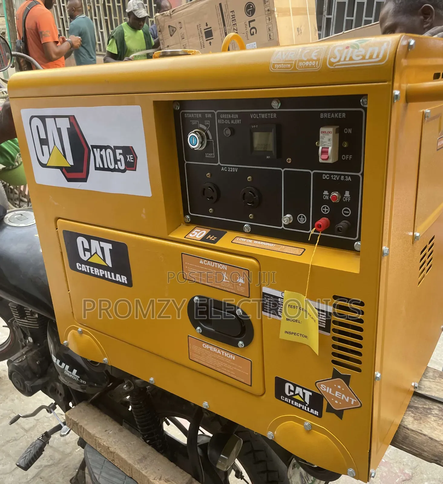 Cat 10kva Diesel Soundproof Generator