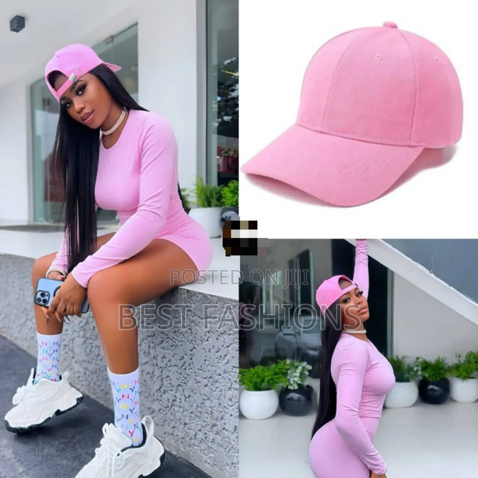 Pink 2 Piece Short and Top