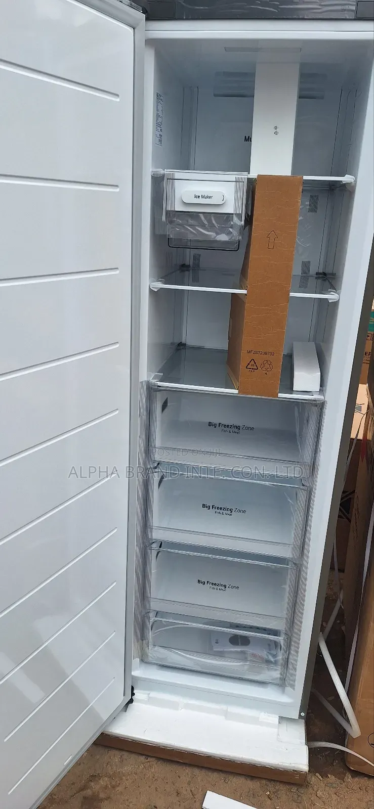 Lg Standing Freezer 400lt
