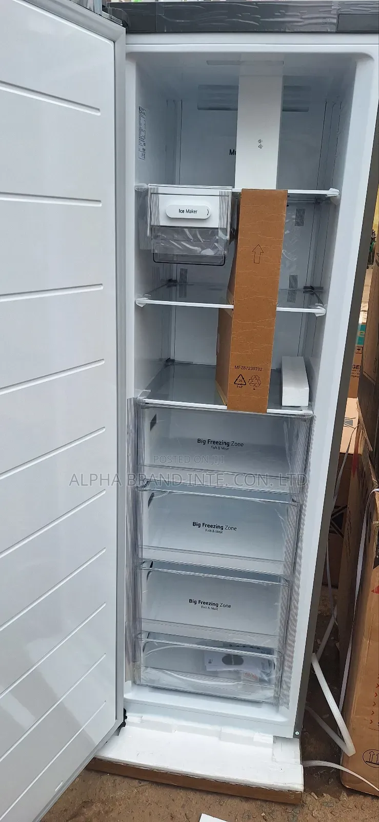 Lg Standing Freezer 400lt