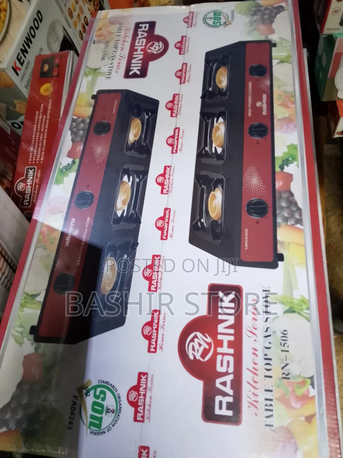 Face Gas Burner