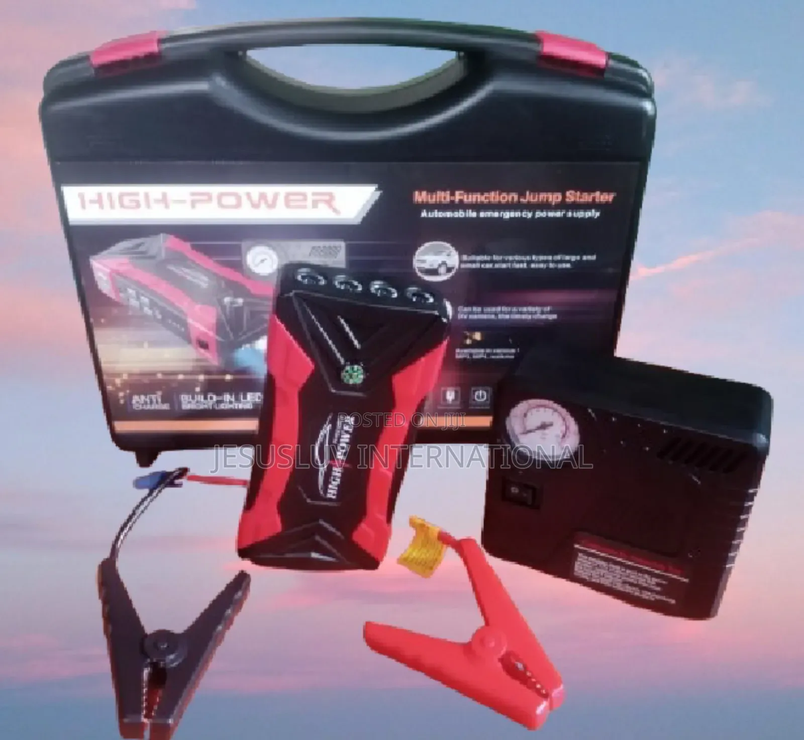 Jump Starter Power Pack for Car, Truck, Suv Tire Inflator