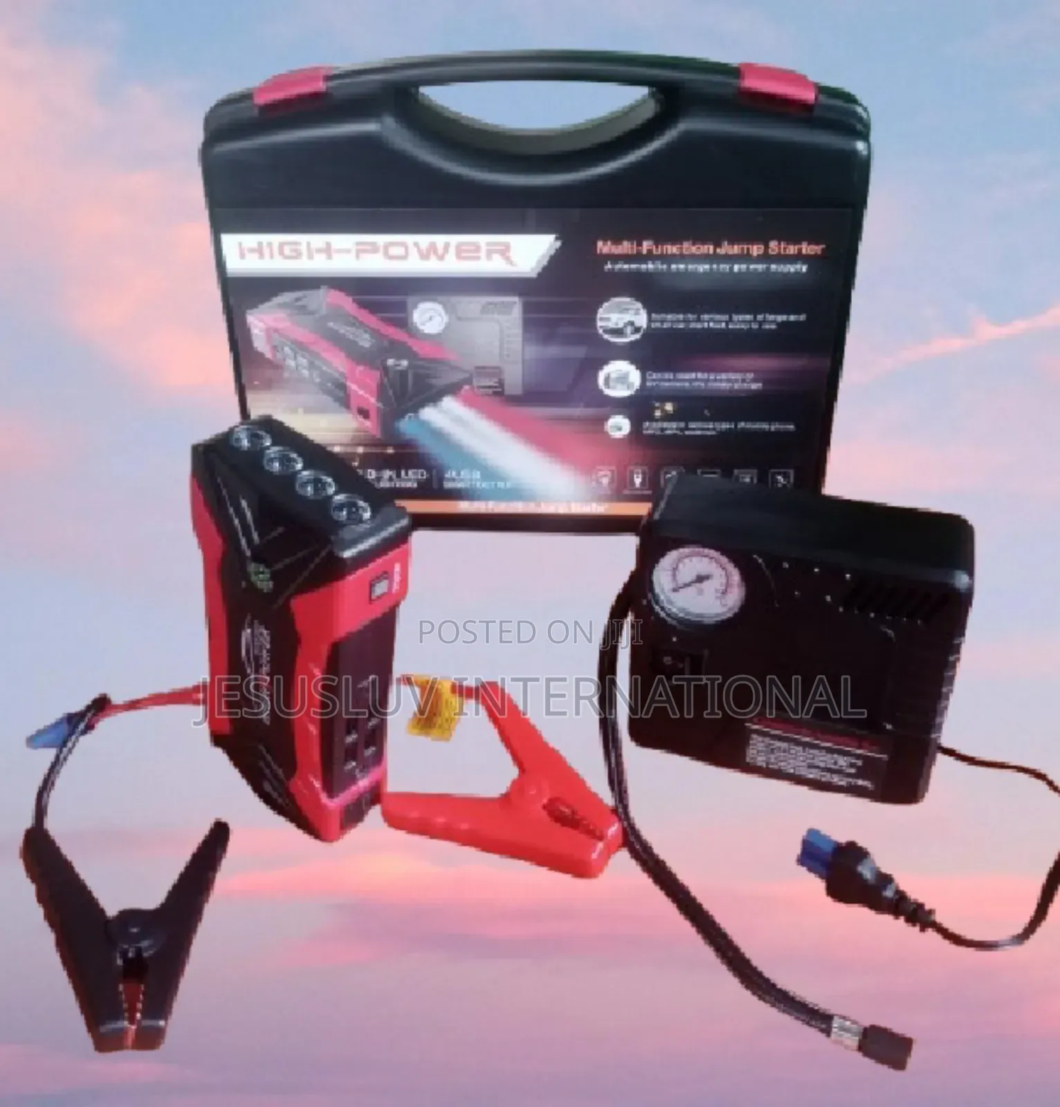 Jump Starter Power Pack for Car, Truck, Suv Tire Inflator