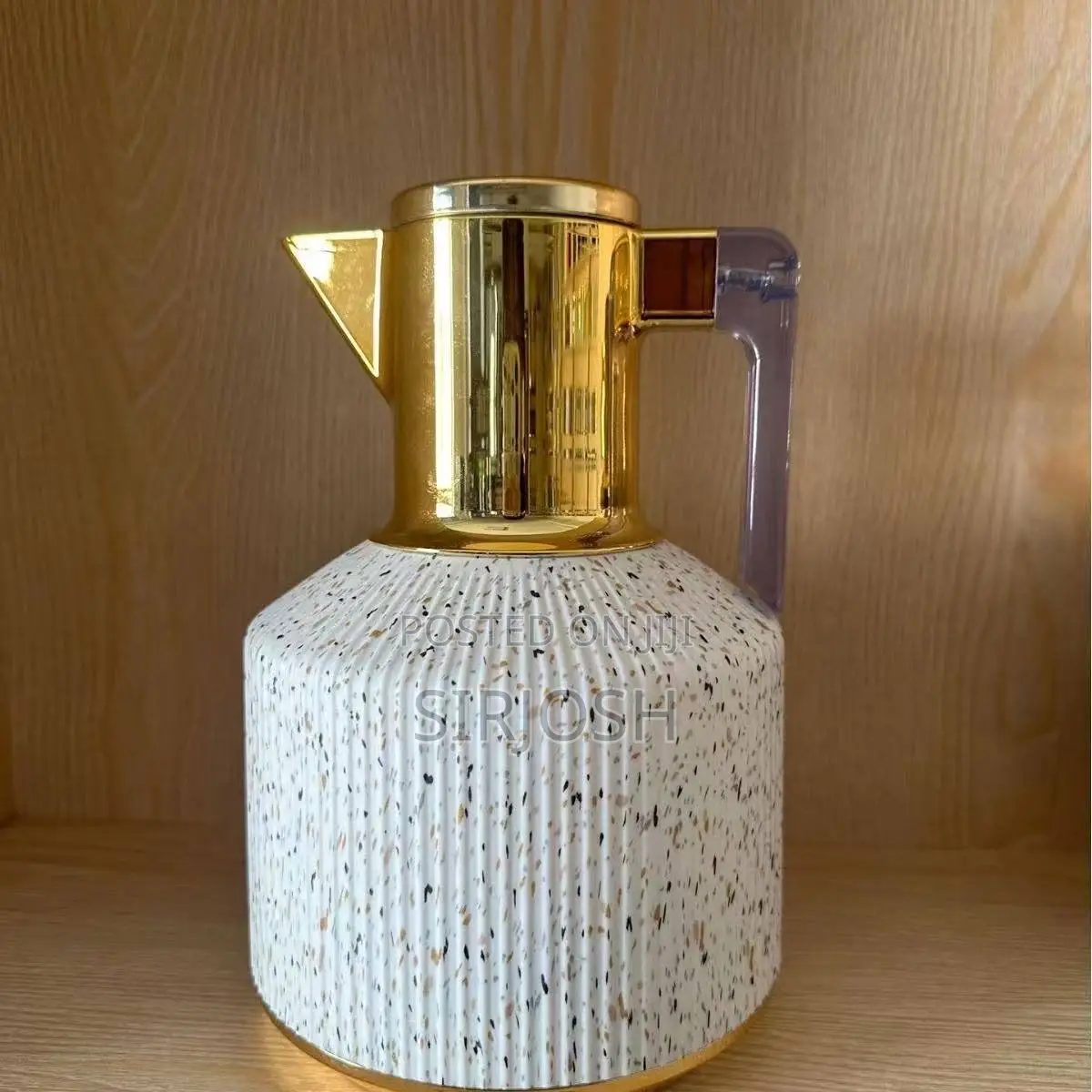 Marble Design Double Wall Insulated Jug