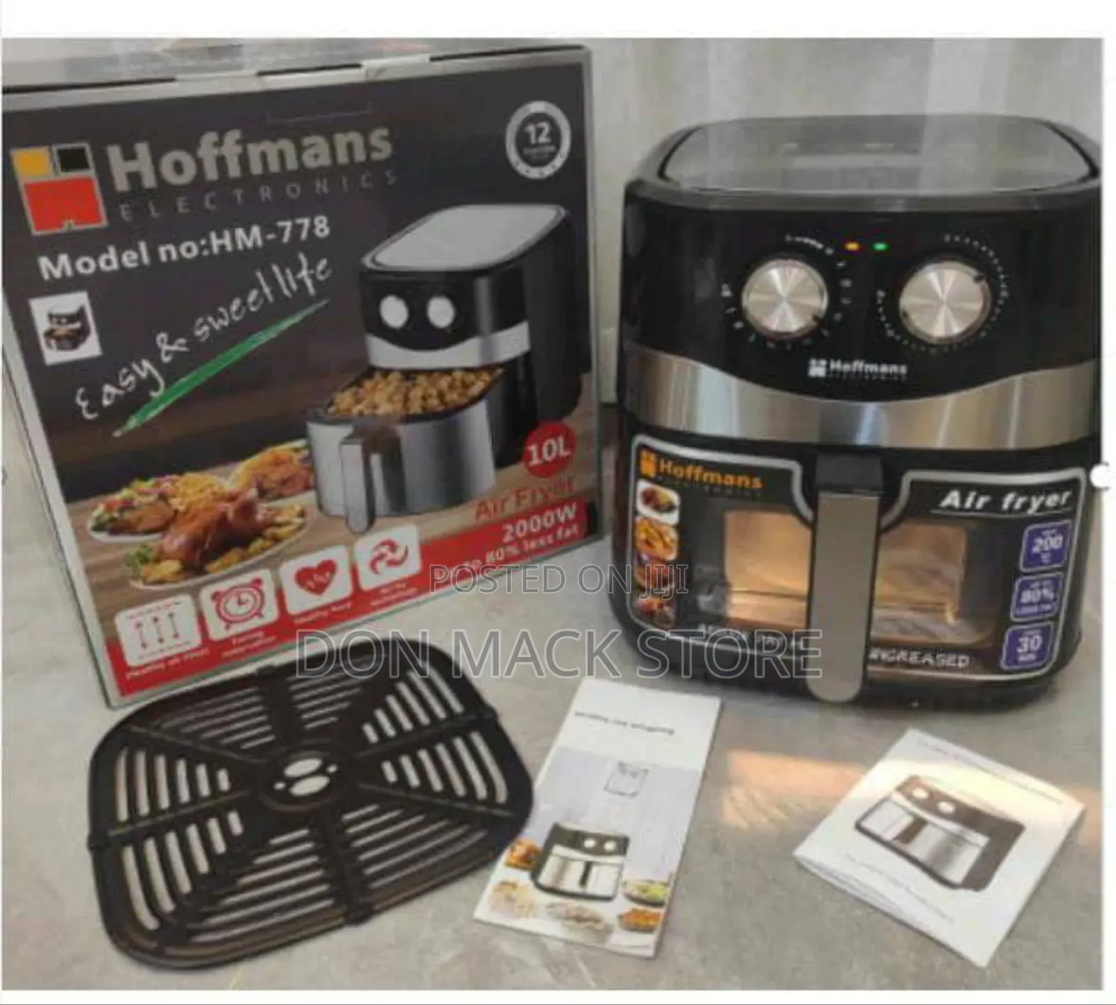 Hoffman 10 Litres Air Fryer