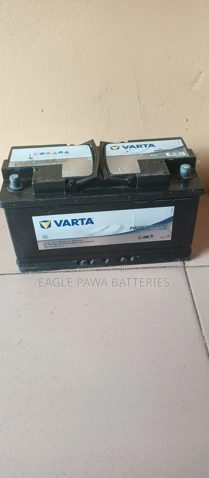 Varta Agm Battery